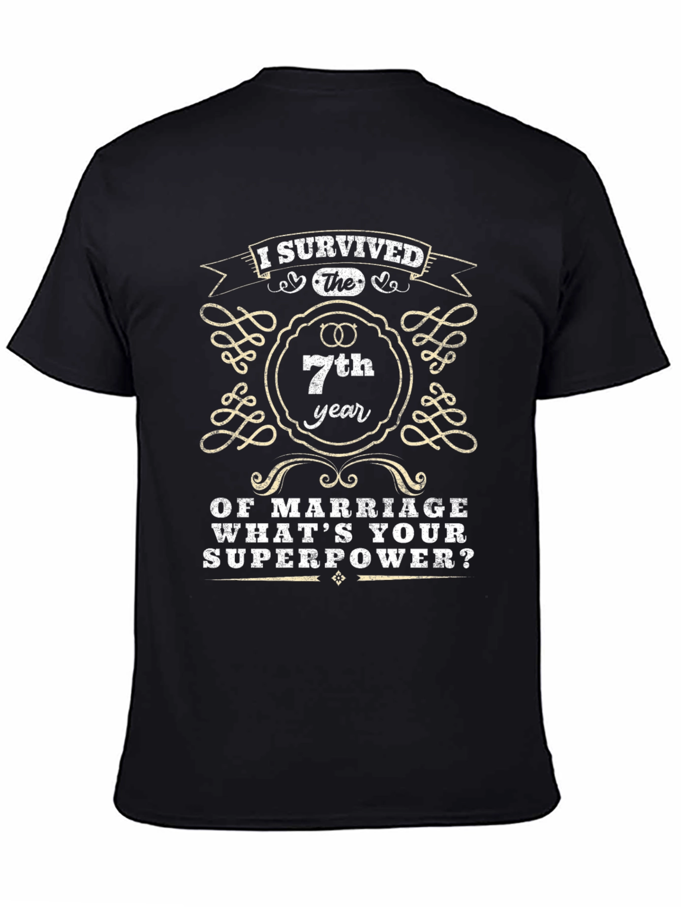 7th Anniversary I Survived T-Shirt