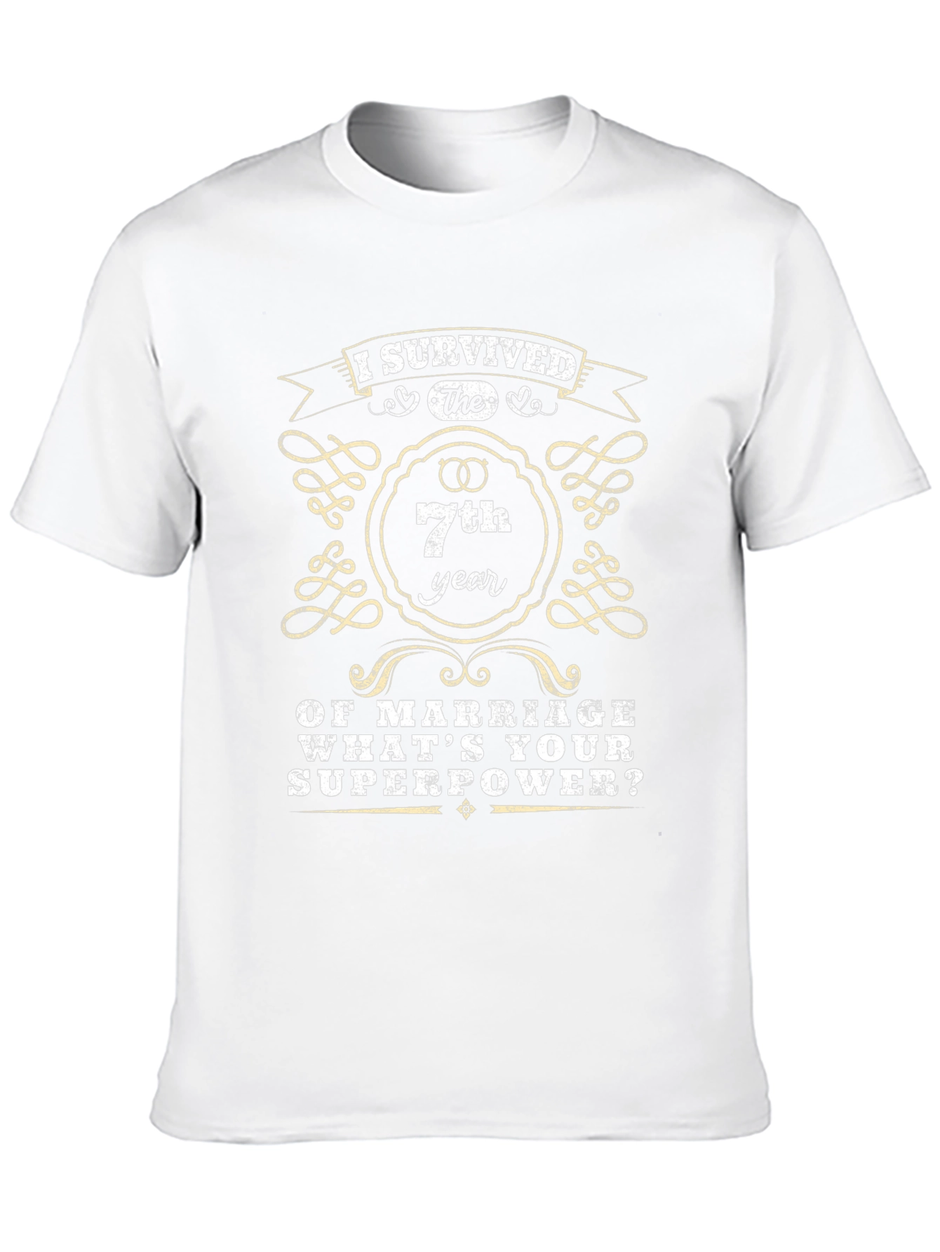 7th Anniversary I Survived T-Shirt