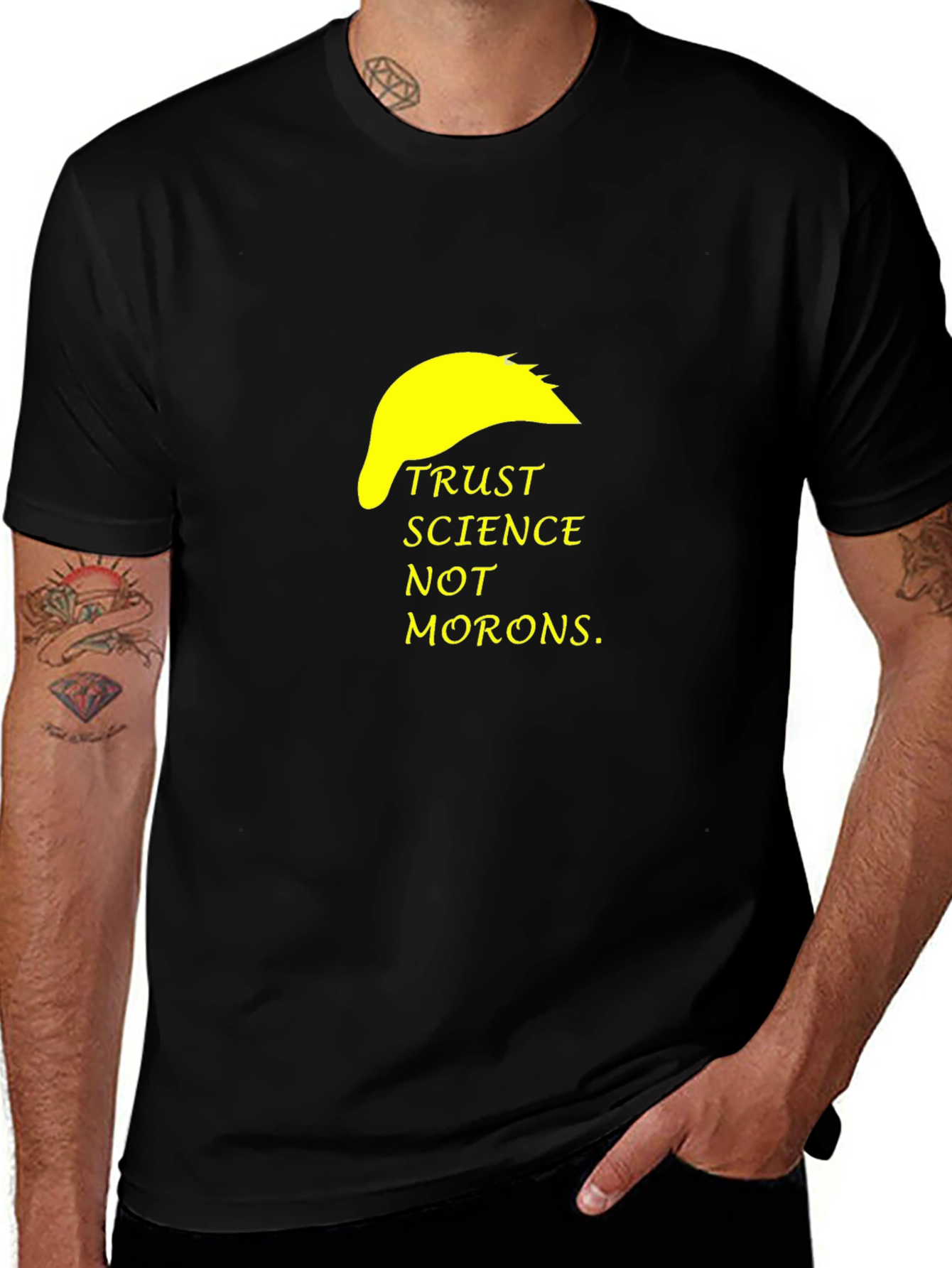Trust Science Not Morons T-Shirt