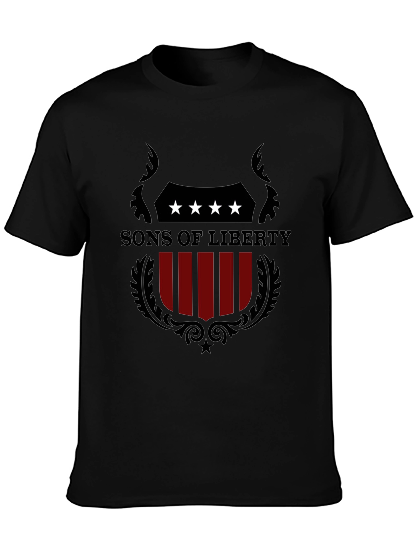 Sons of Liberty Black Graphic Tee