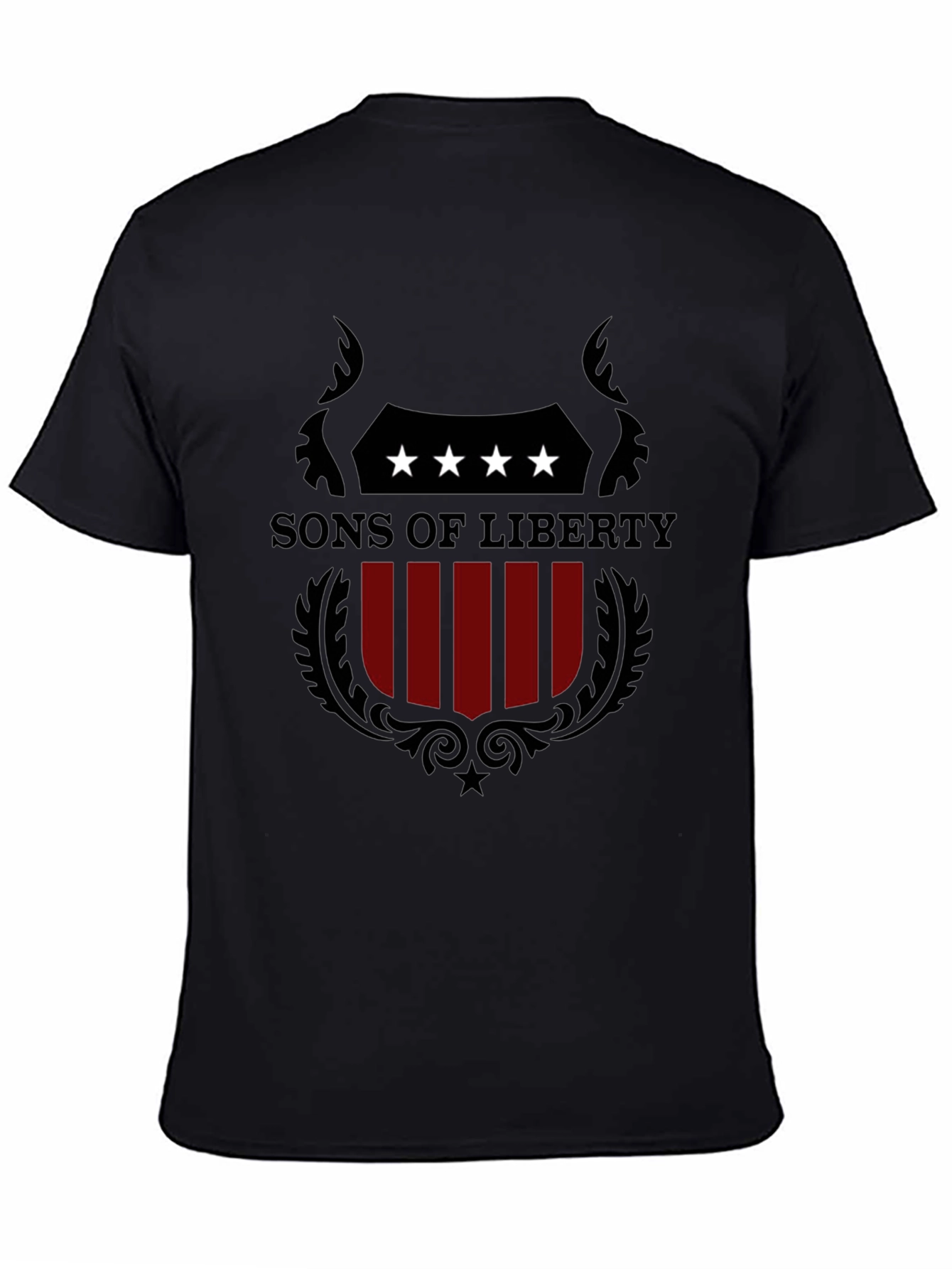 Sons of Liberty Black Graphic Tee