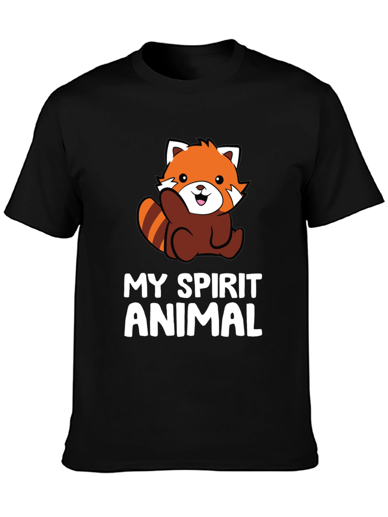 Red Panda Spirit Animal Graphic Tee