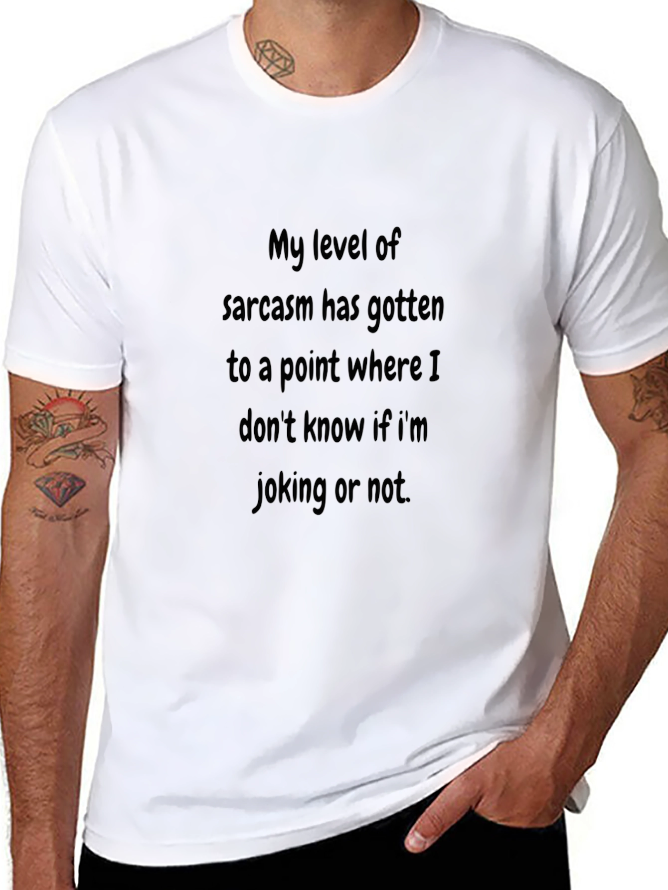 Sarcasm Level T-Shirt - Funny Statement Tee