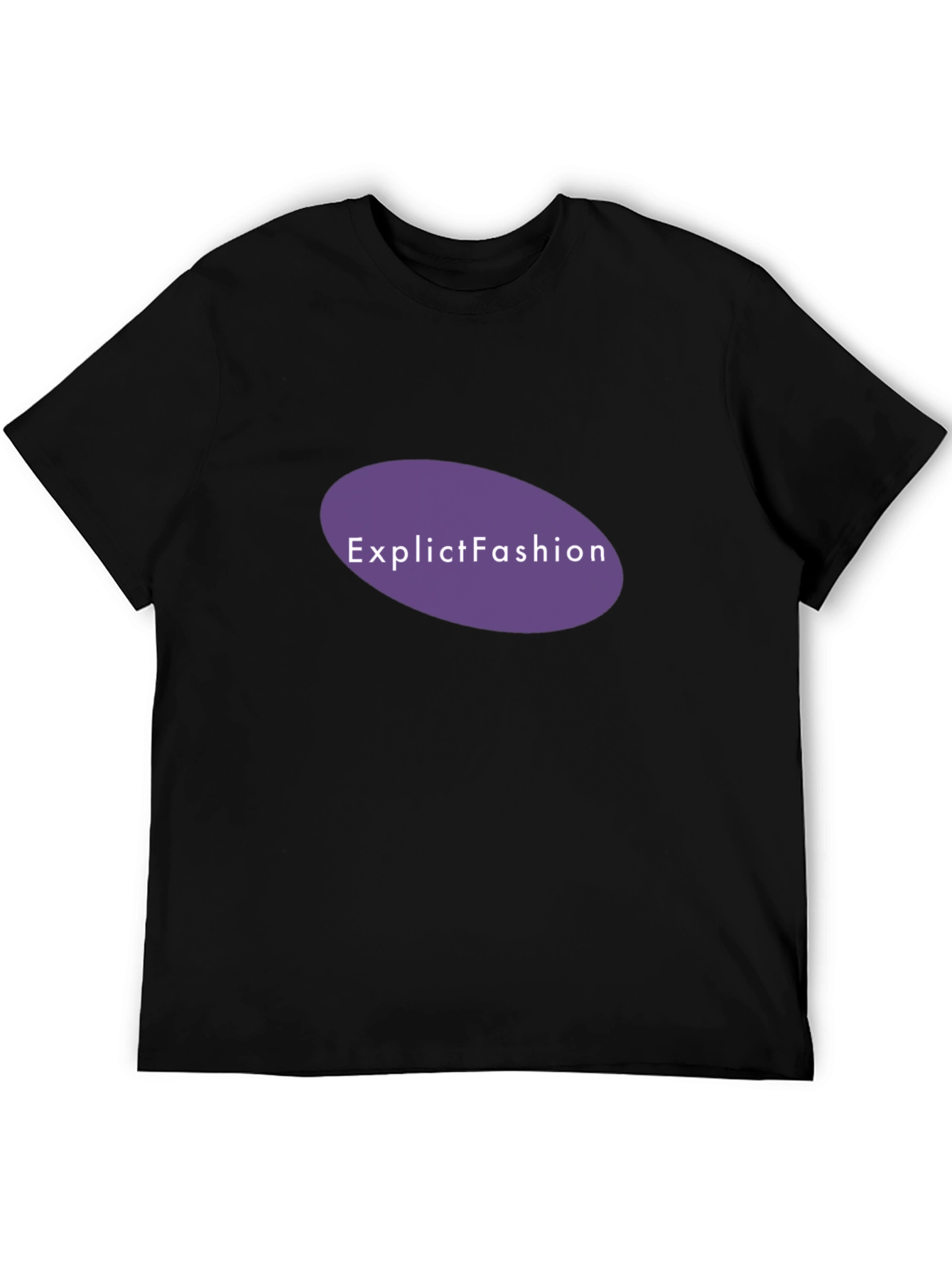 Explicit Fashion Tee - Stylish Black T-Shirt