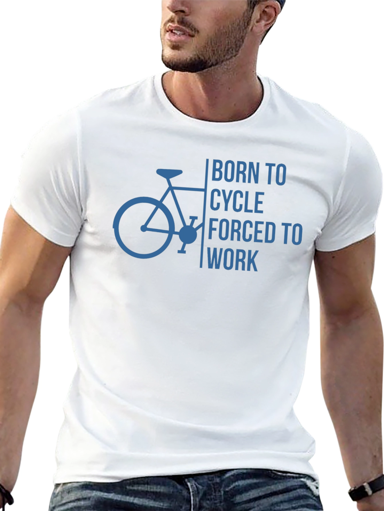 Born to Cycle T-Shirt - Funny Biker Tee