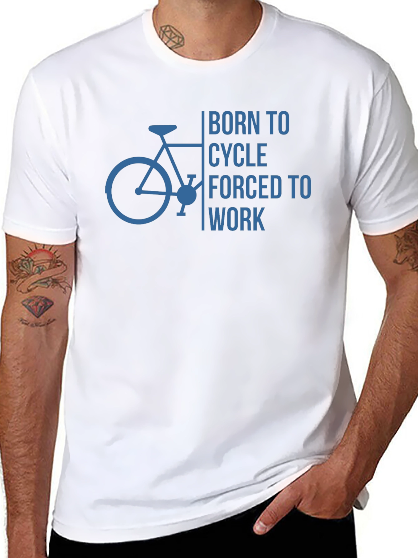 Born to Cycle T-Shirt - Funny Biker Tee