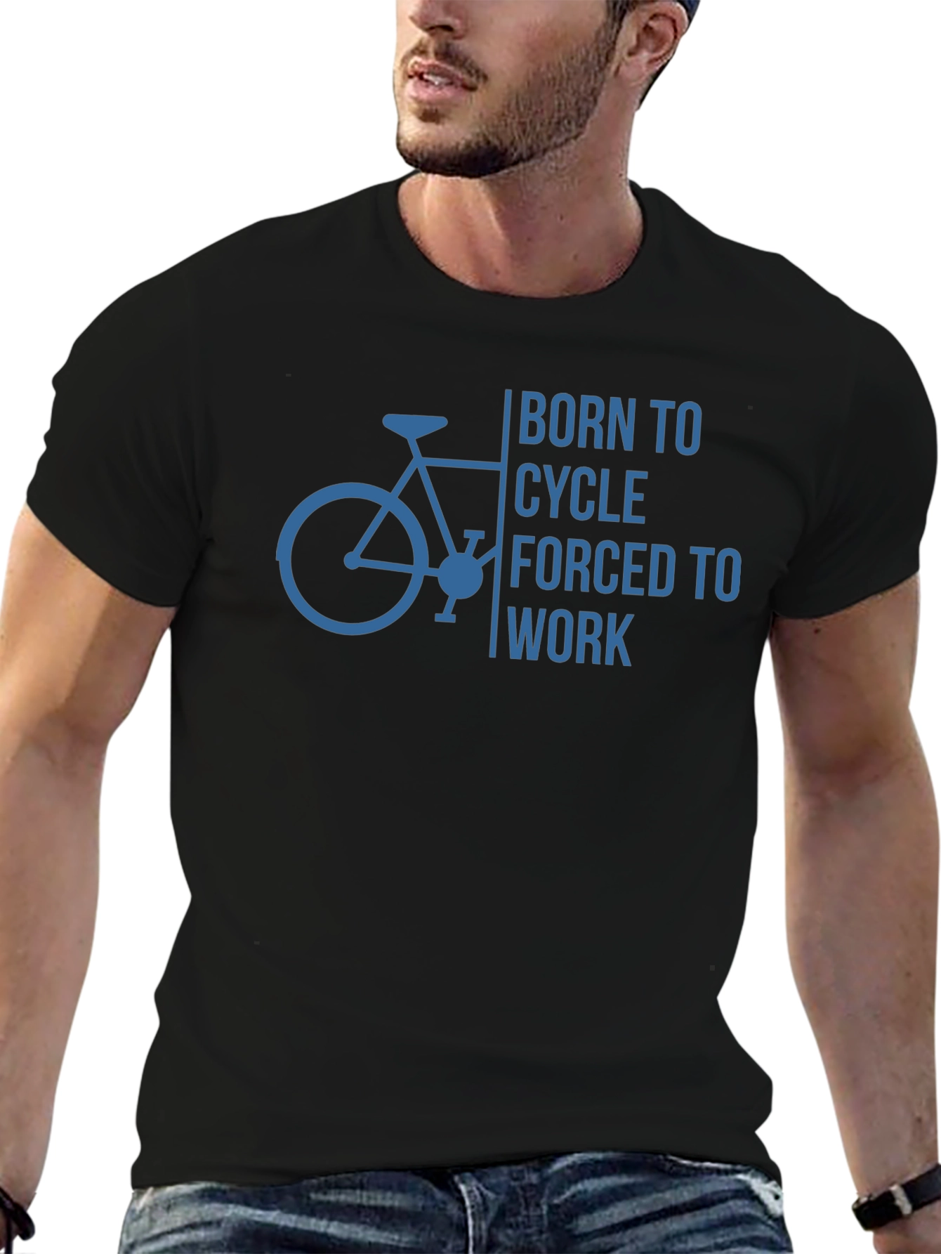 Born to Cycle T-Shirt - Funny Biker Tee