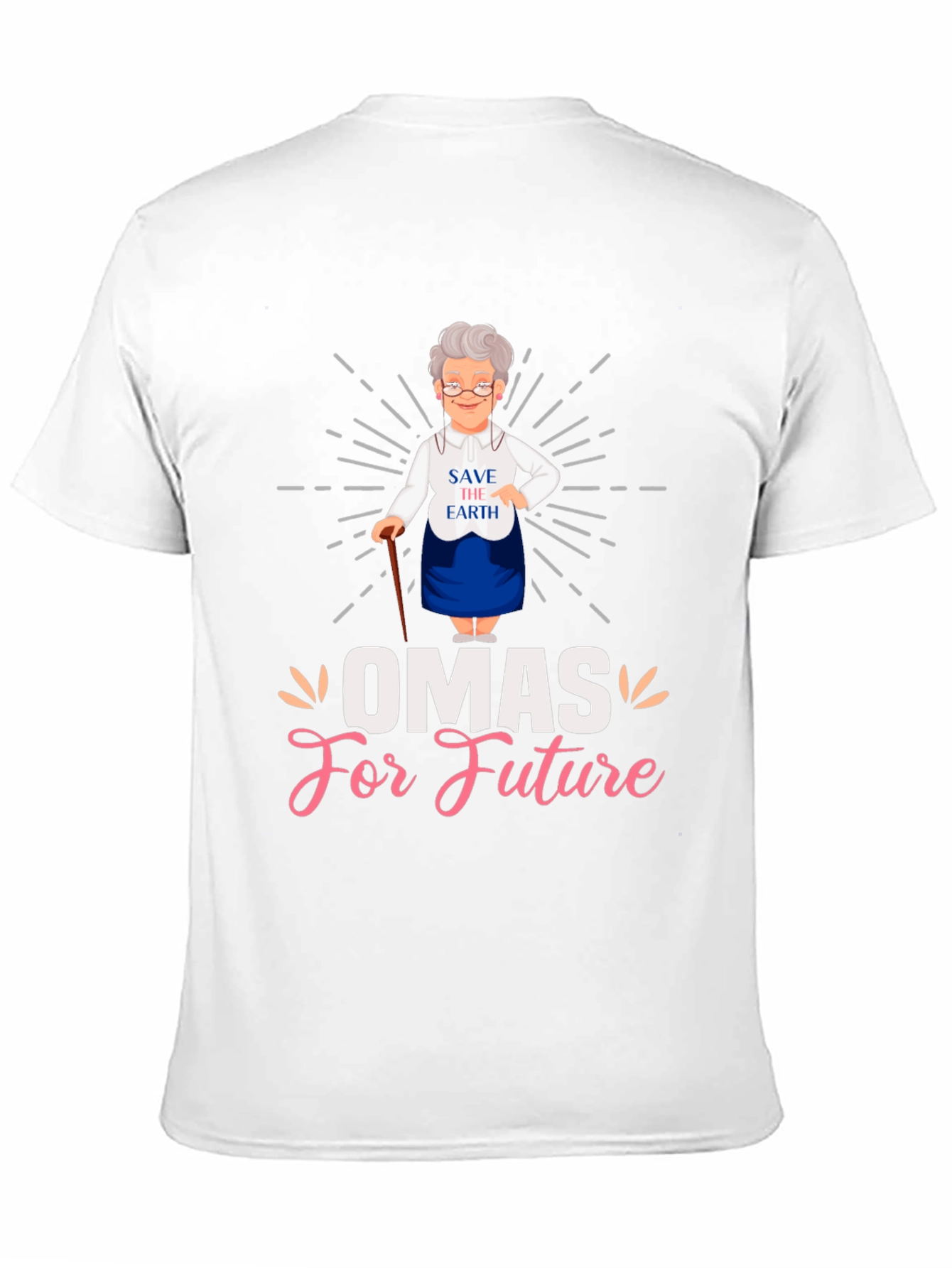 Omas for Future T-Shirt - Save the Earth
