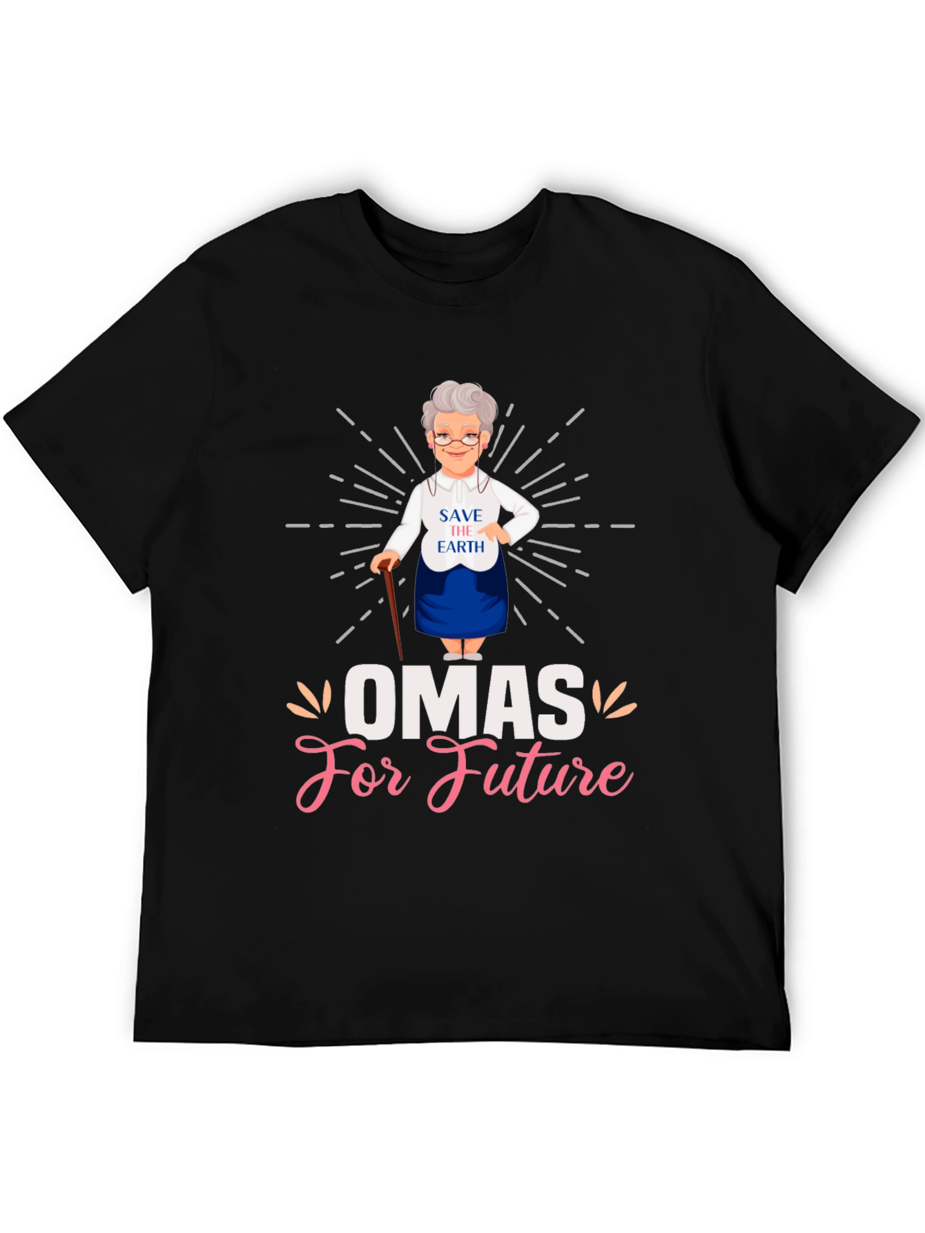 Omas for Future T-Shirt - Save the Earth