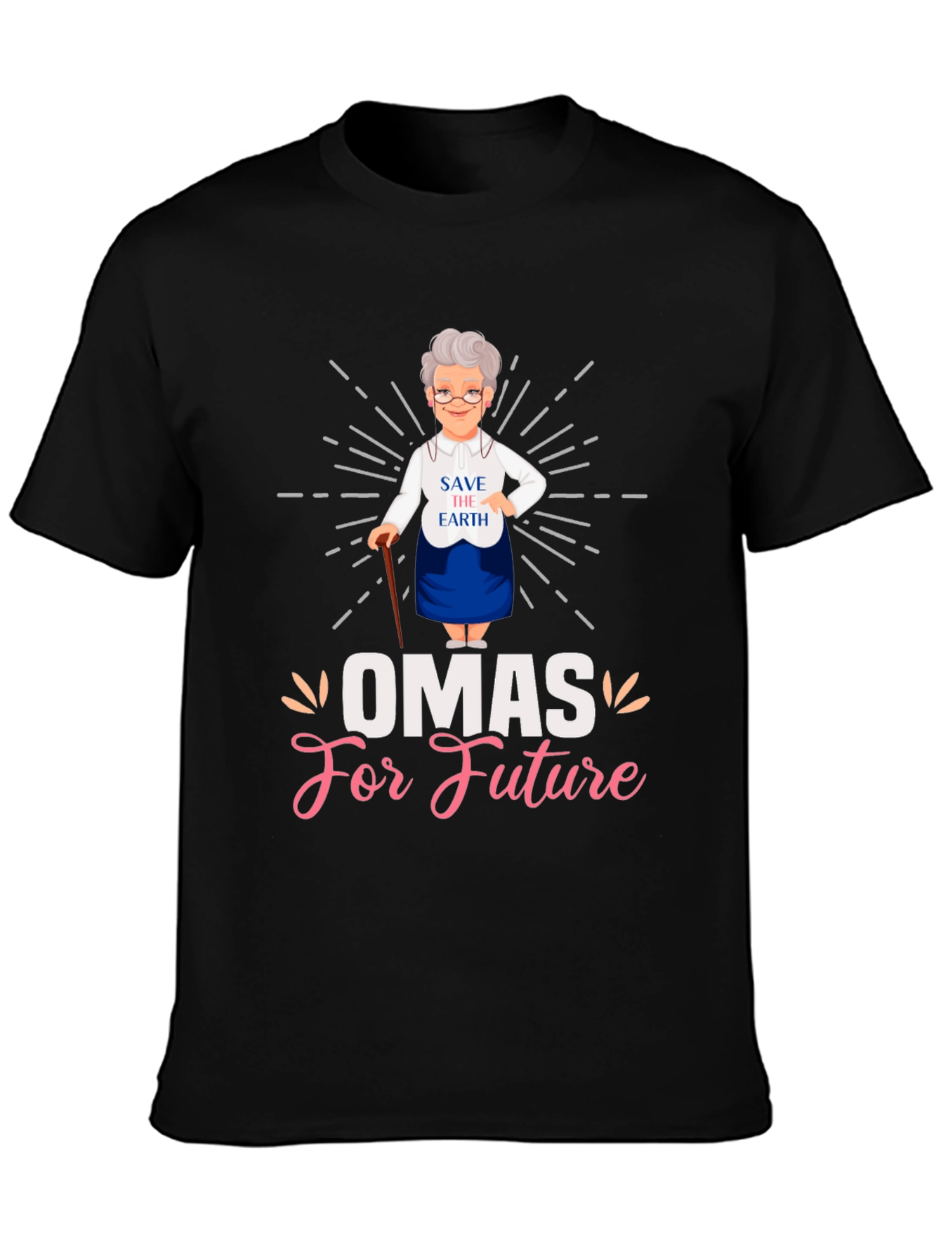 Omas for Future T-Shirt - Save the Earth