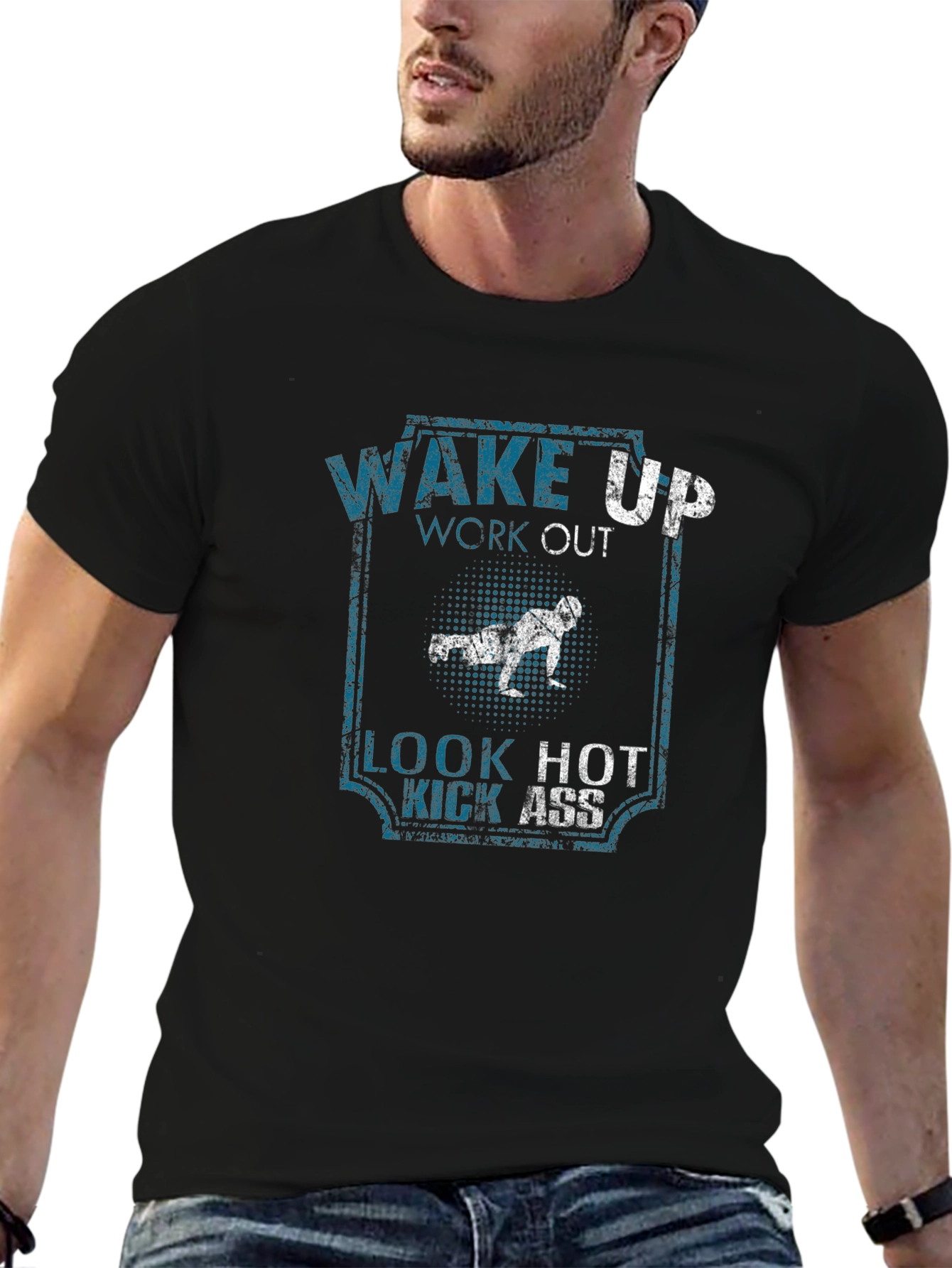 Wake Up Workout Graphic Tee