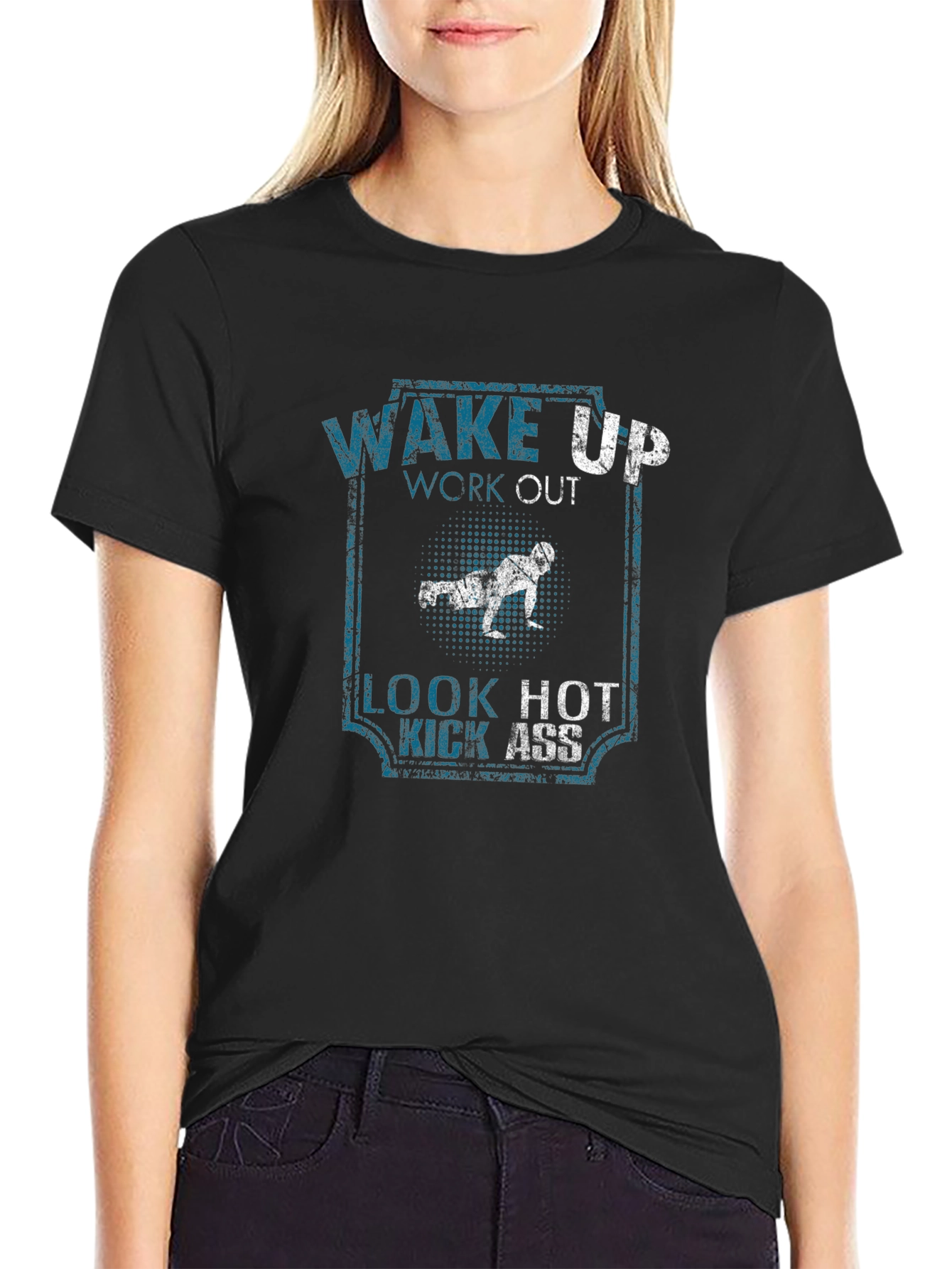 Wake Up Workout Graphic Tee