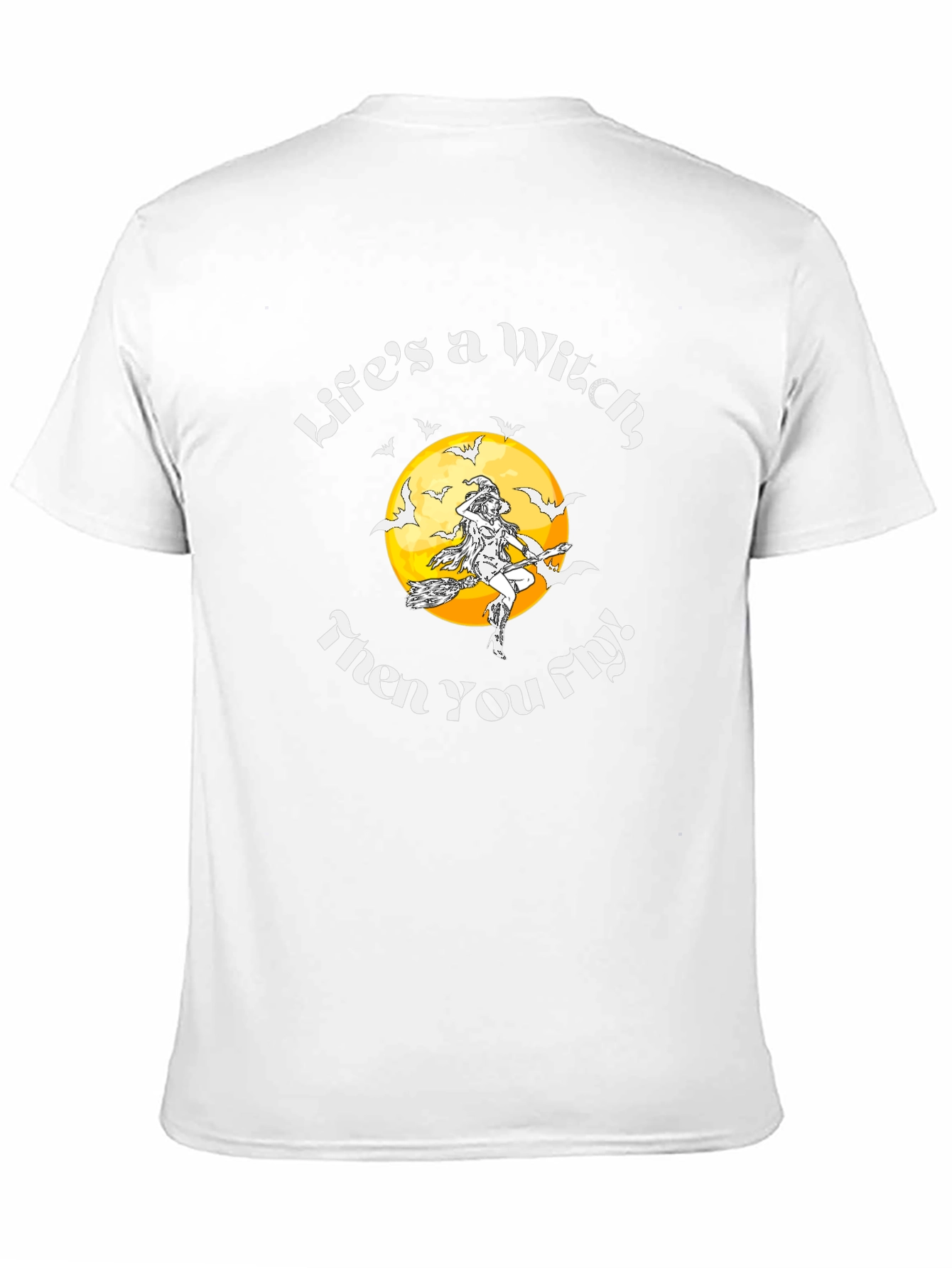 Lifes a Witch Halloween Graphic Tee