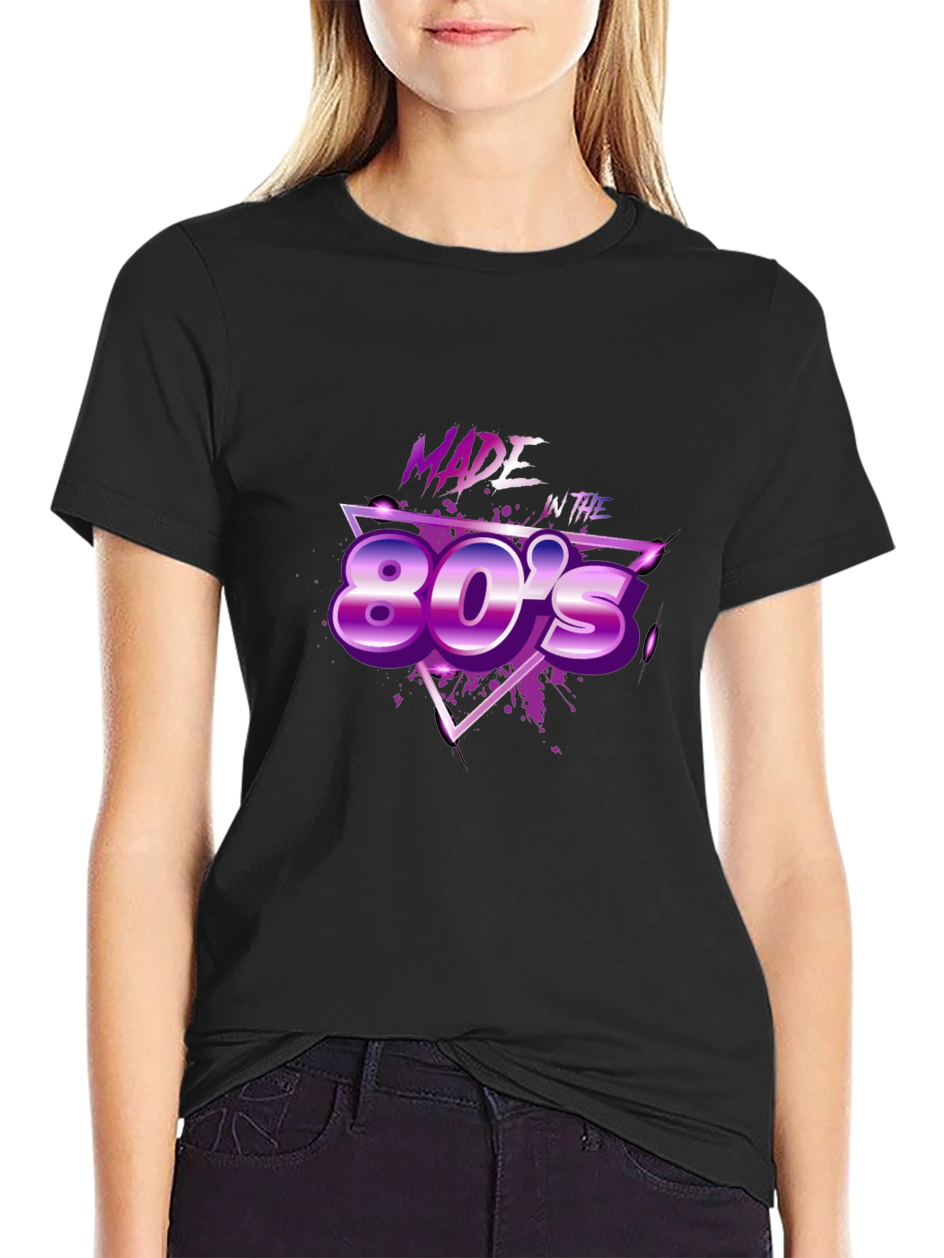 Made in the 80s Black T-Shirt
