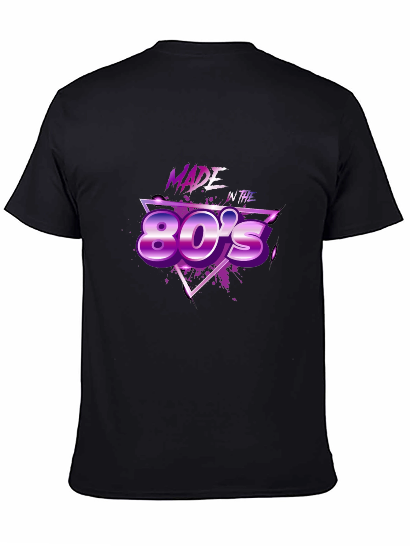 Made in the 80s Black T-Shirt