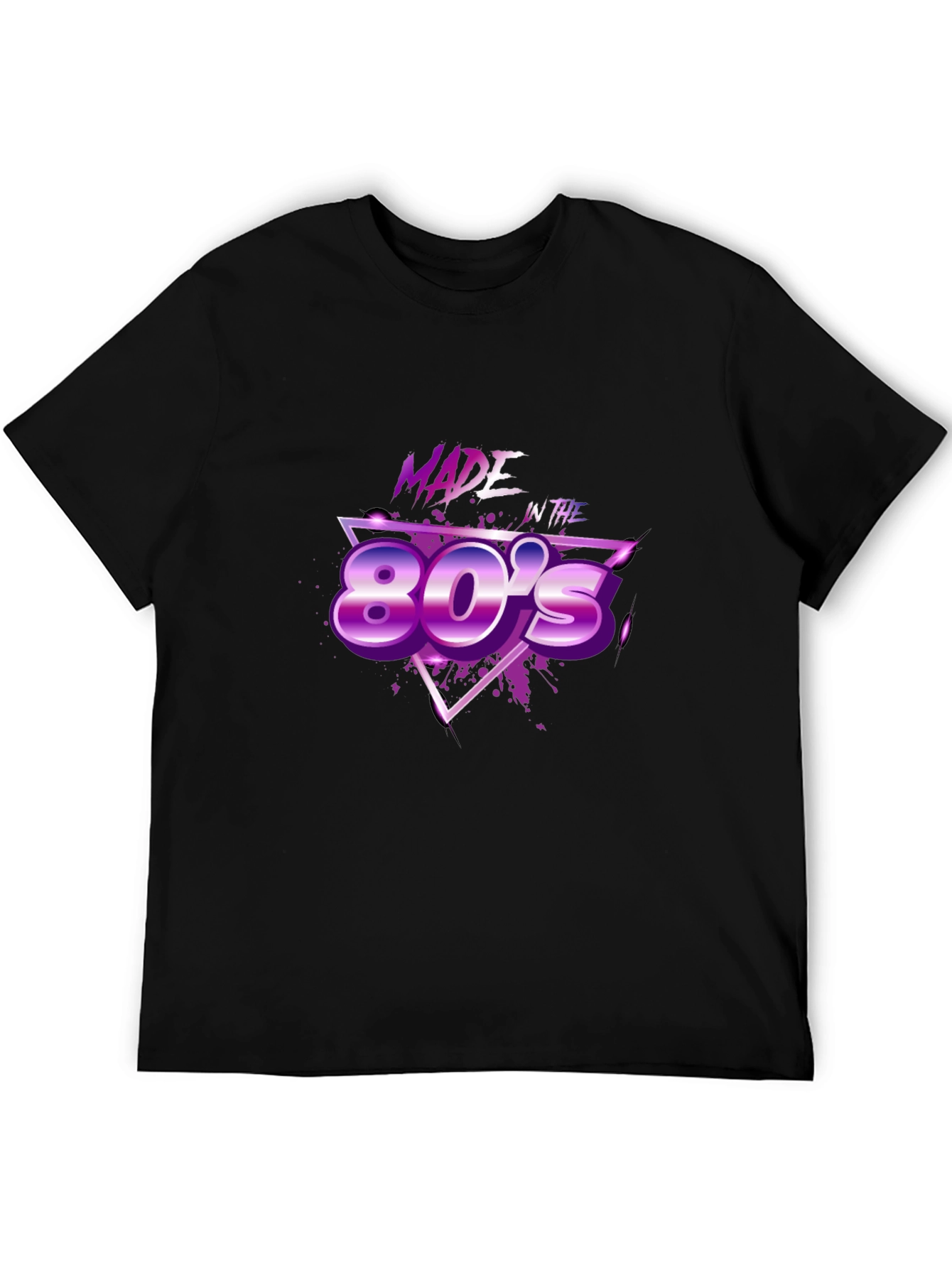 Made in the 80s Black T-Shirt
