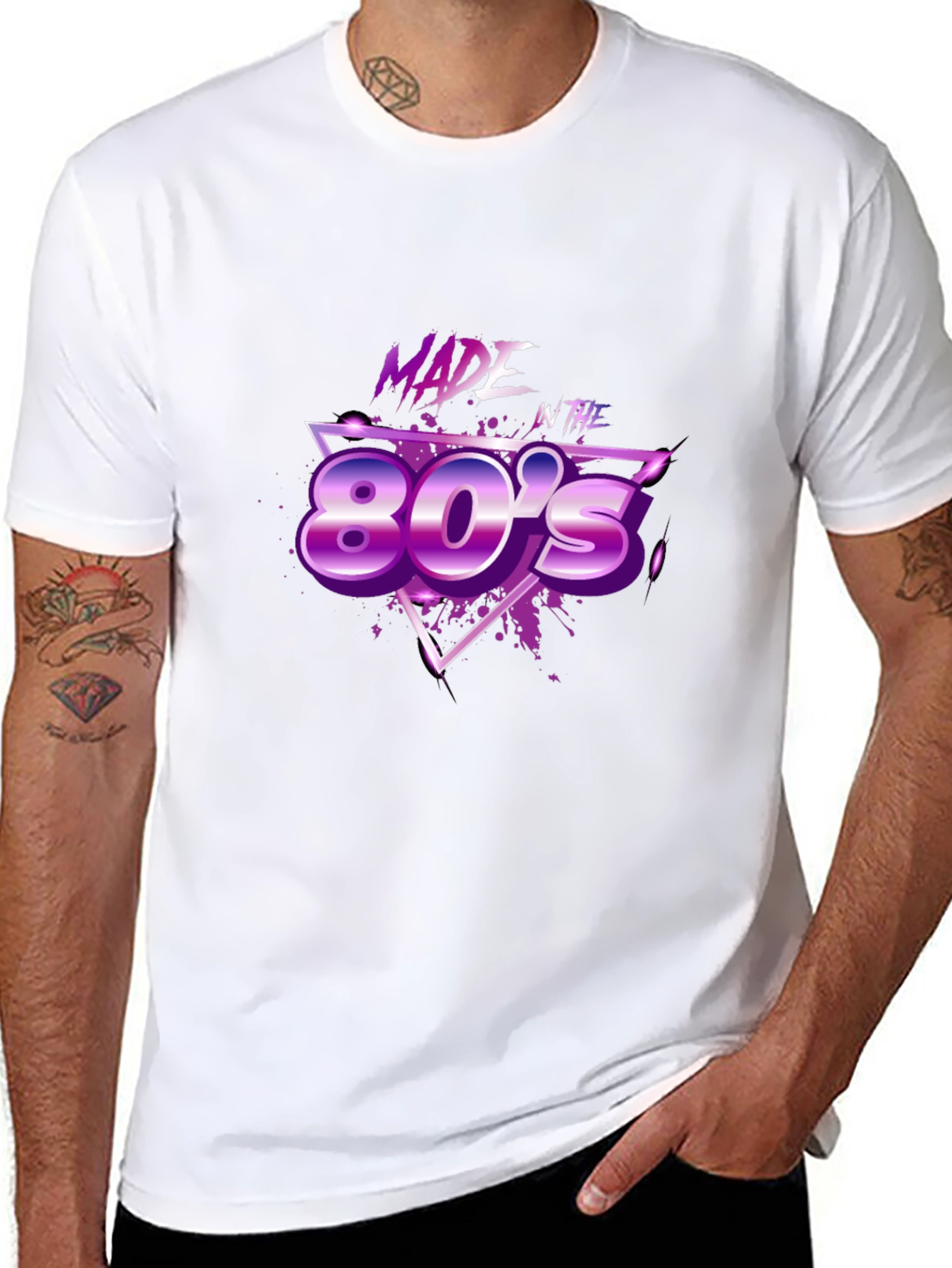 Made in the 80s Black T-Shirt