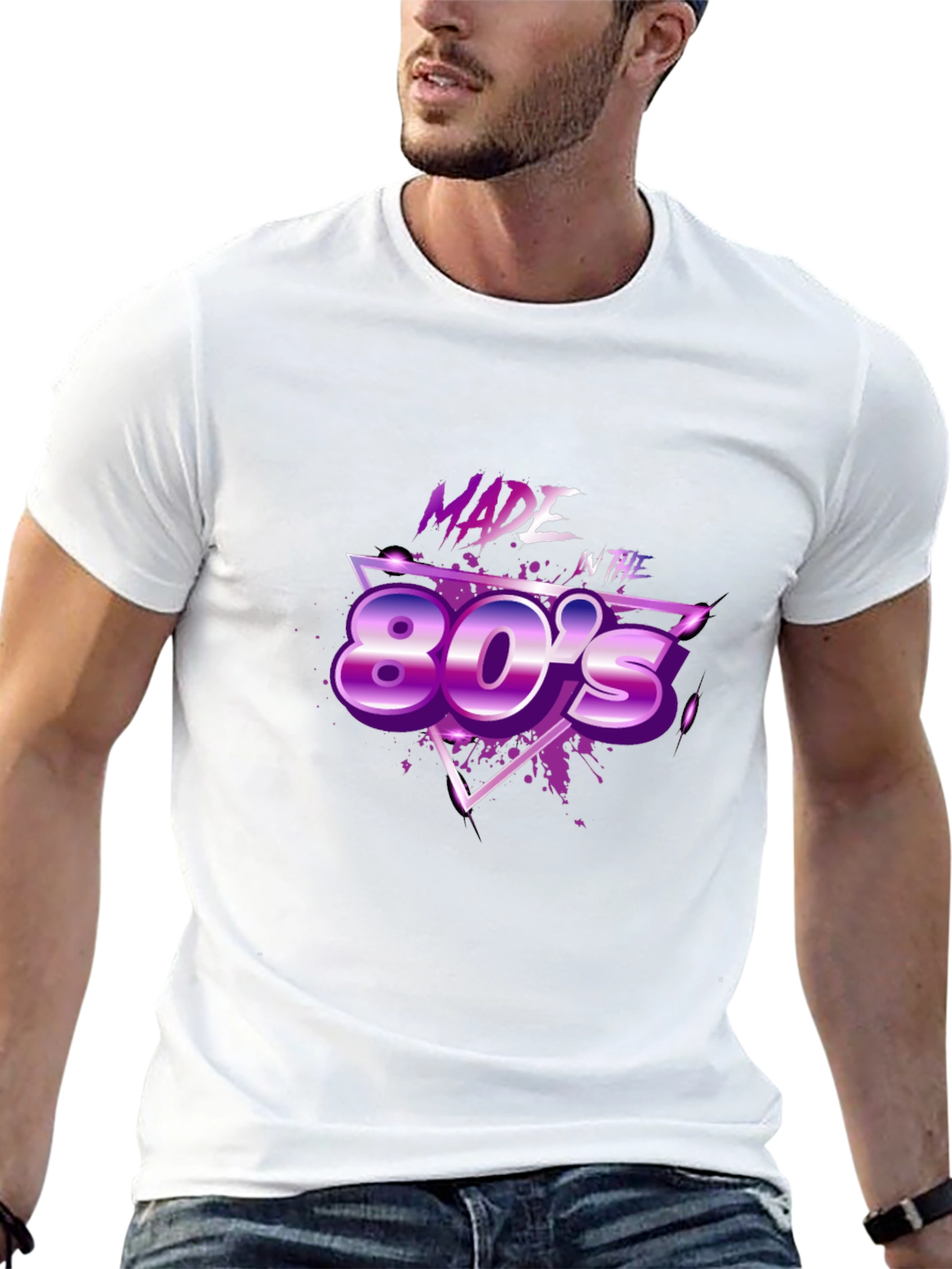 Made in the 80s Black T-Shirt