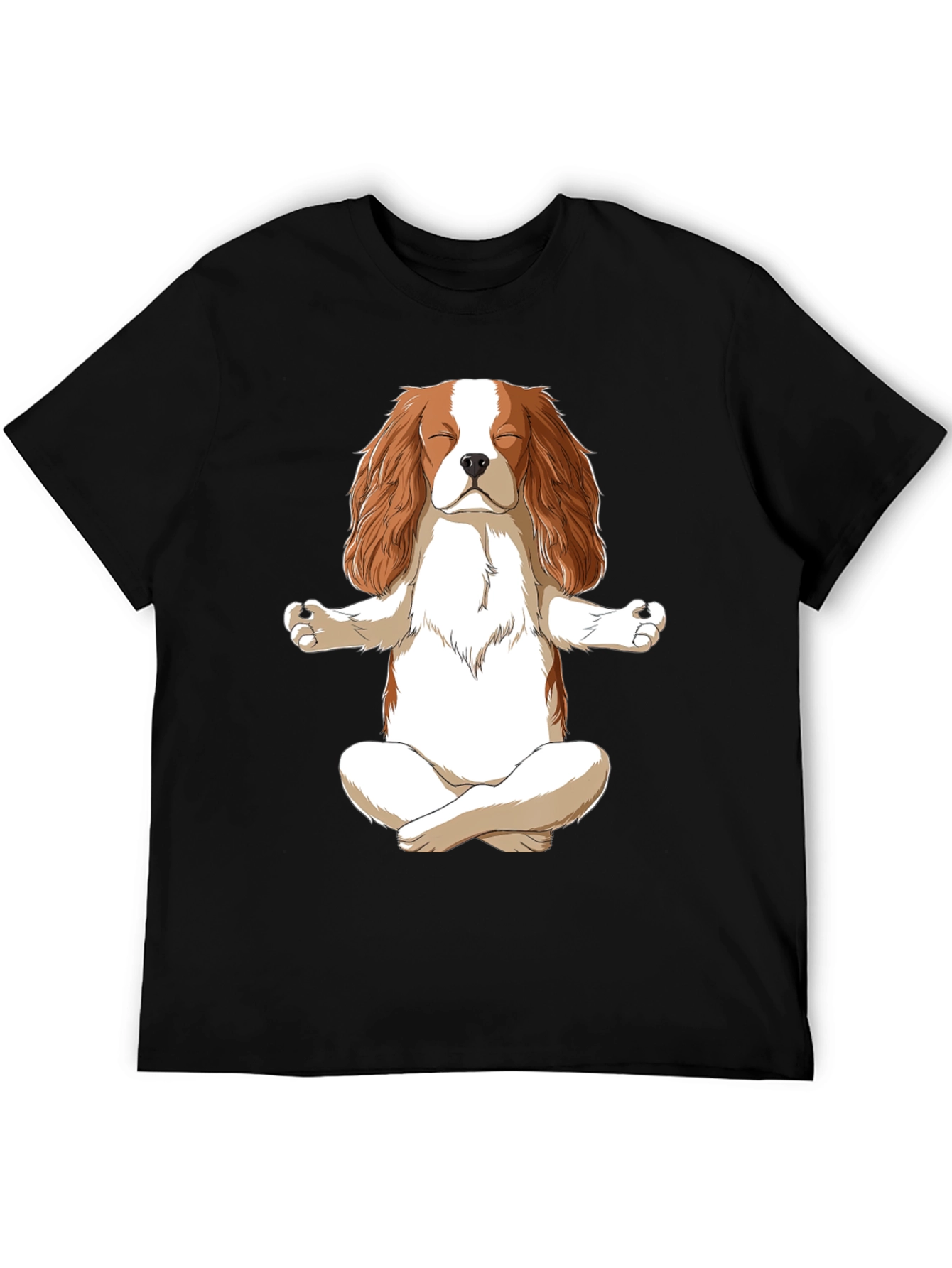 Zen Dog Meditation T-Shirt - Cute & Comfy