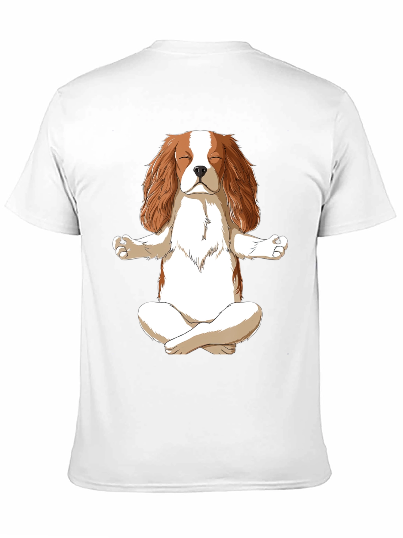 Zen Dog Meditation T-Shirt - Cute & Comfy