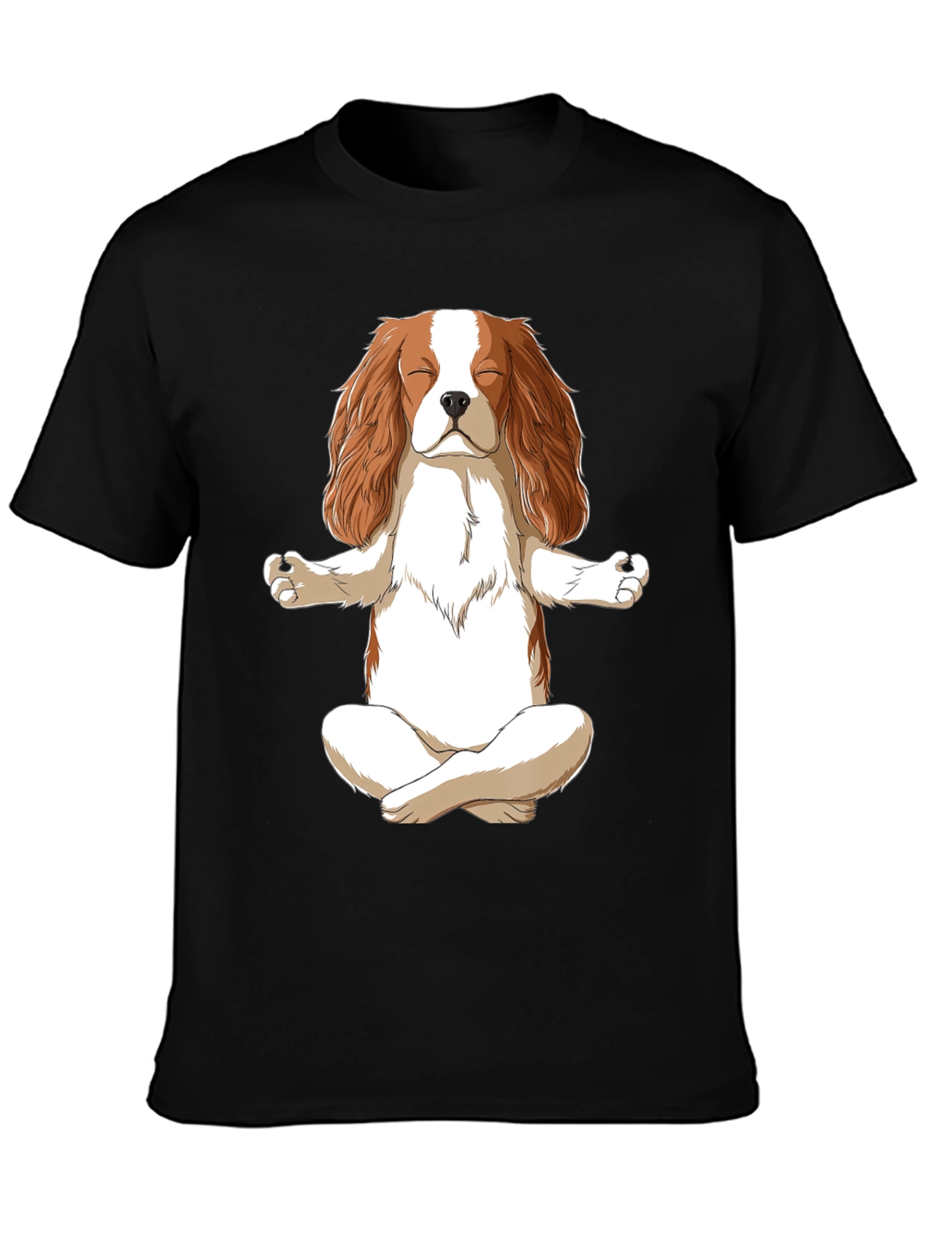 Zen Dog Meditation T-Shirt - Cute & Comfy