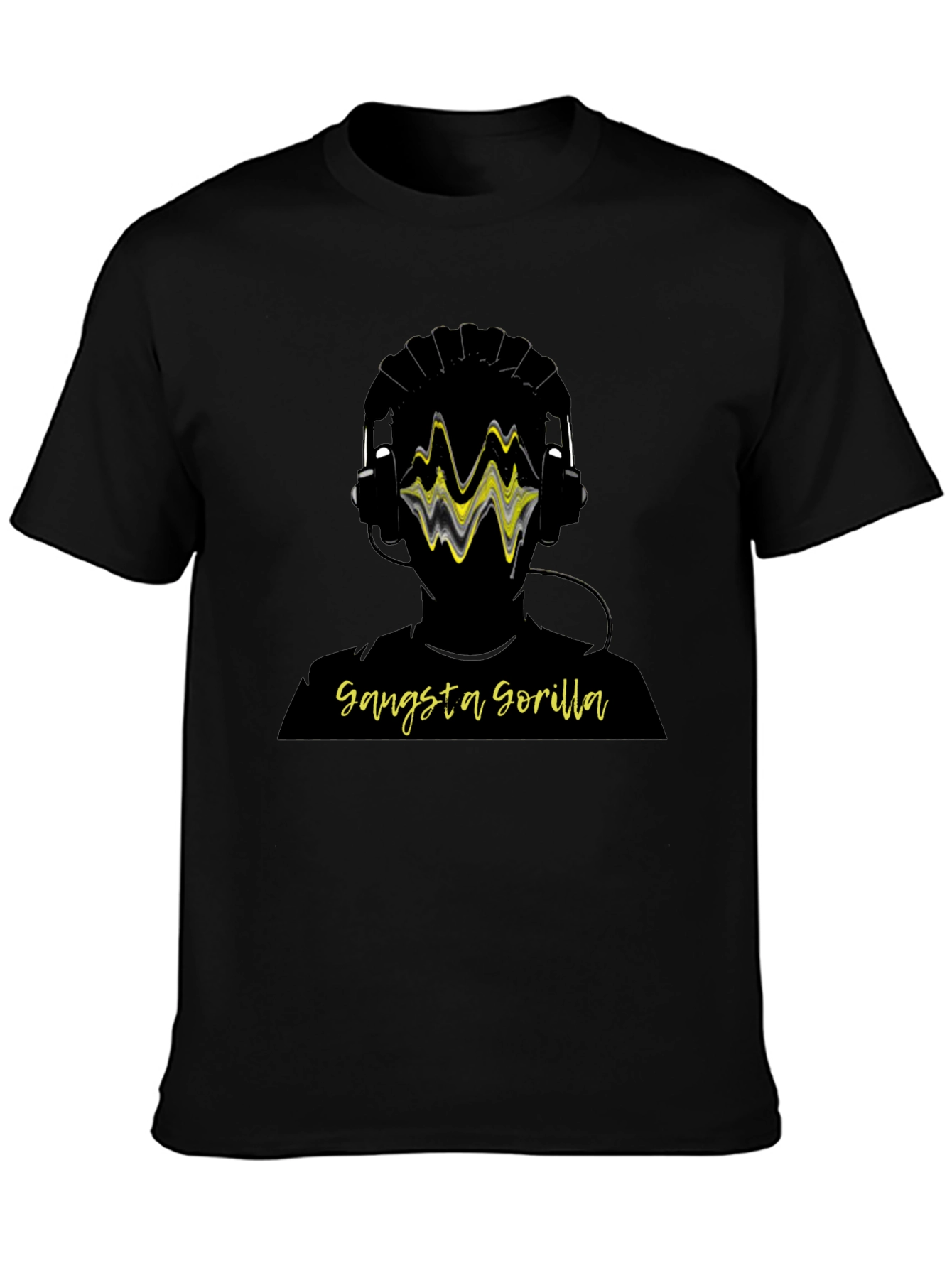 Gangsta Gorilla DJ Graphic Tee