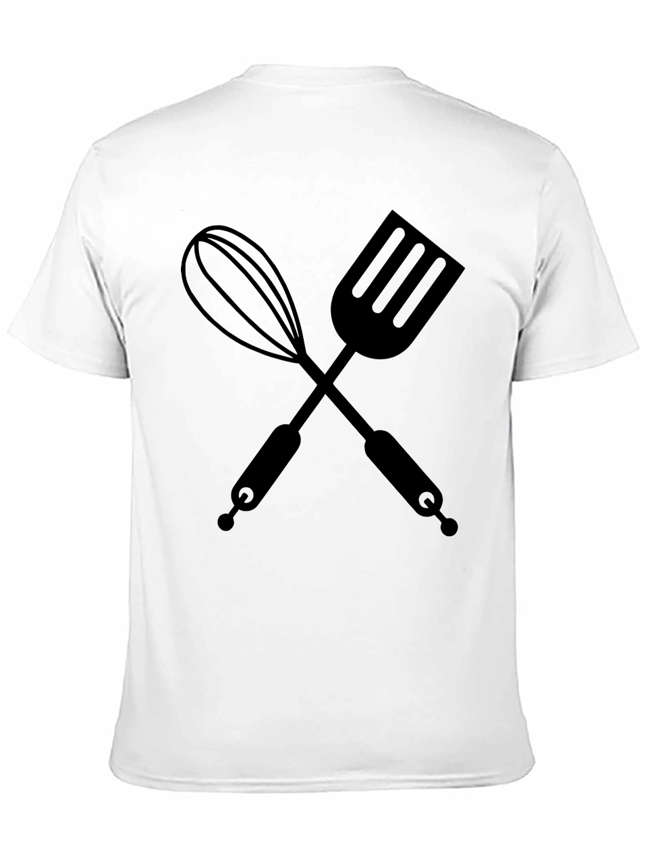 Chefs Tools T-Shirt - Whisk & Spatula Graphic Tee