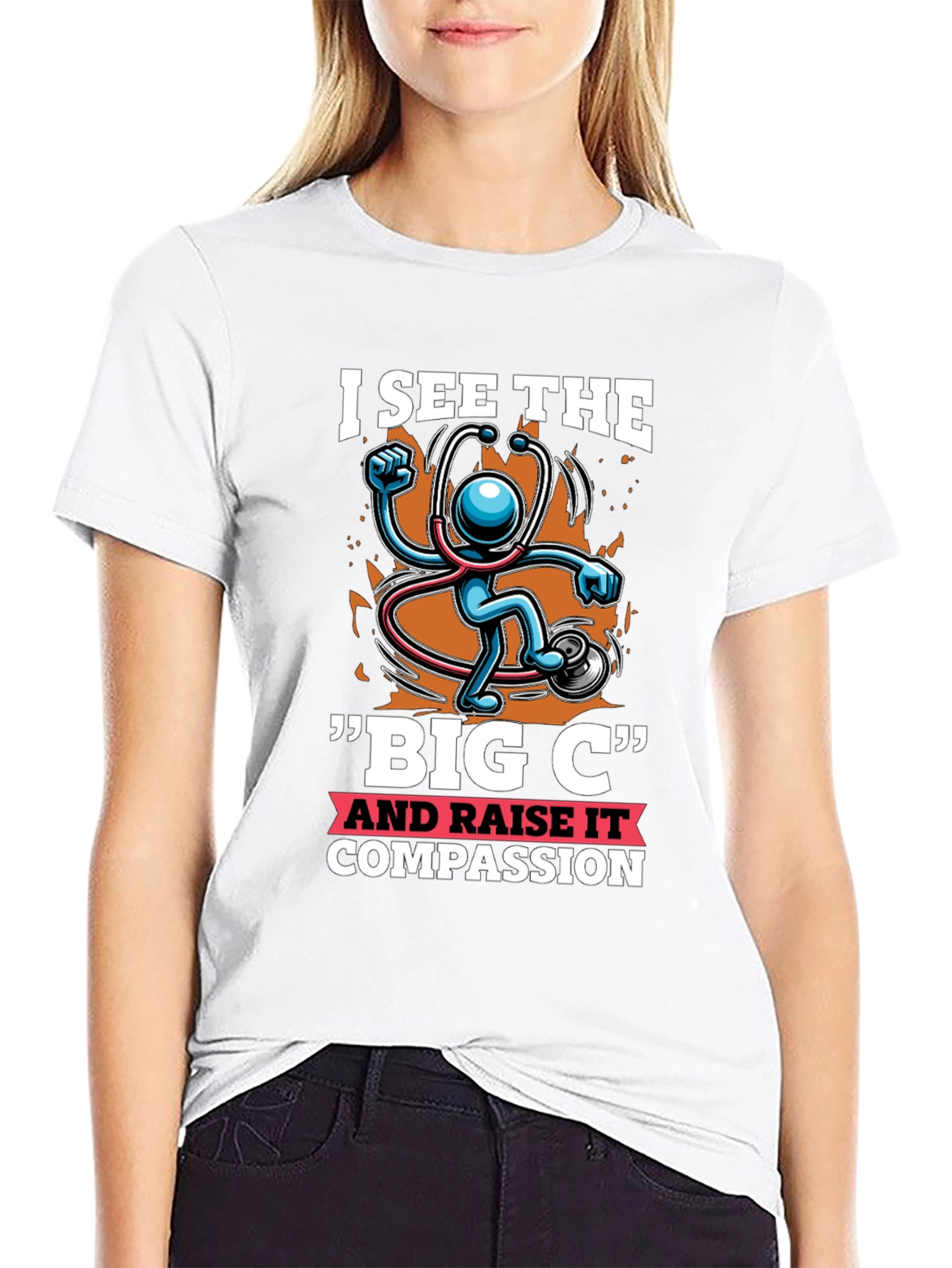 I See the Big C & Raise Compassion T-Shirt