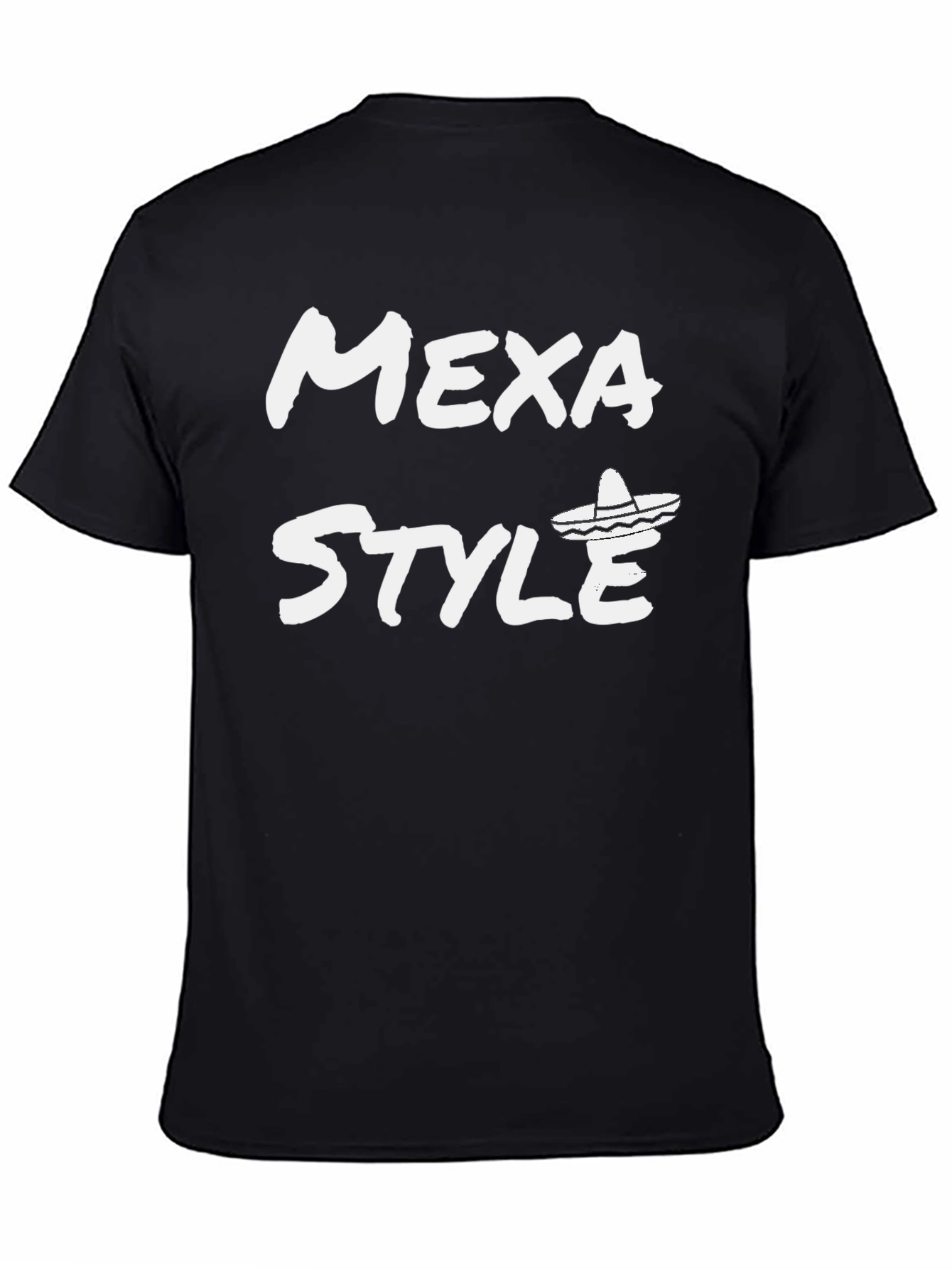 Mexa Style T-Shirt - Black Graphic Tee