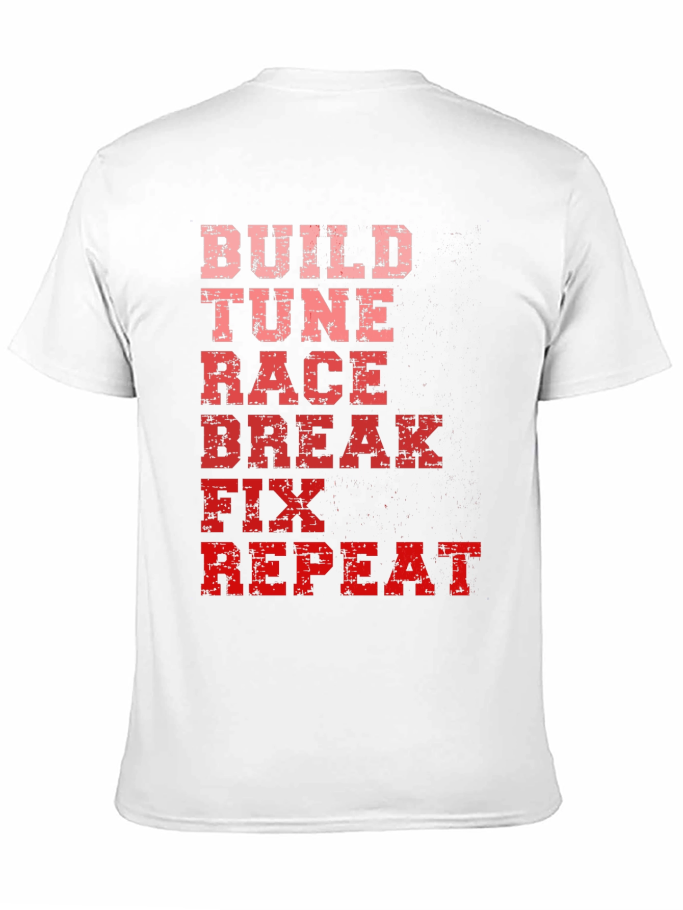 Build Tune Race Car Enthusiast T-Shirt