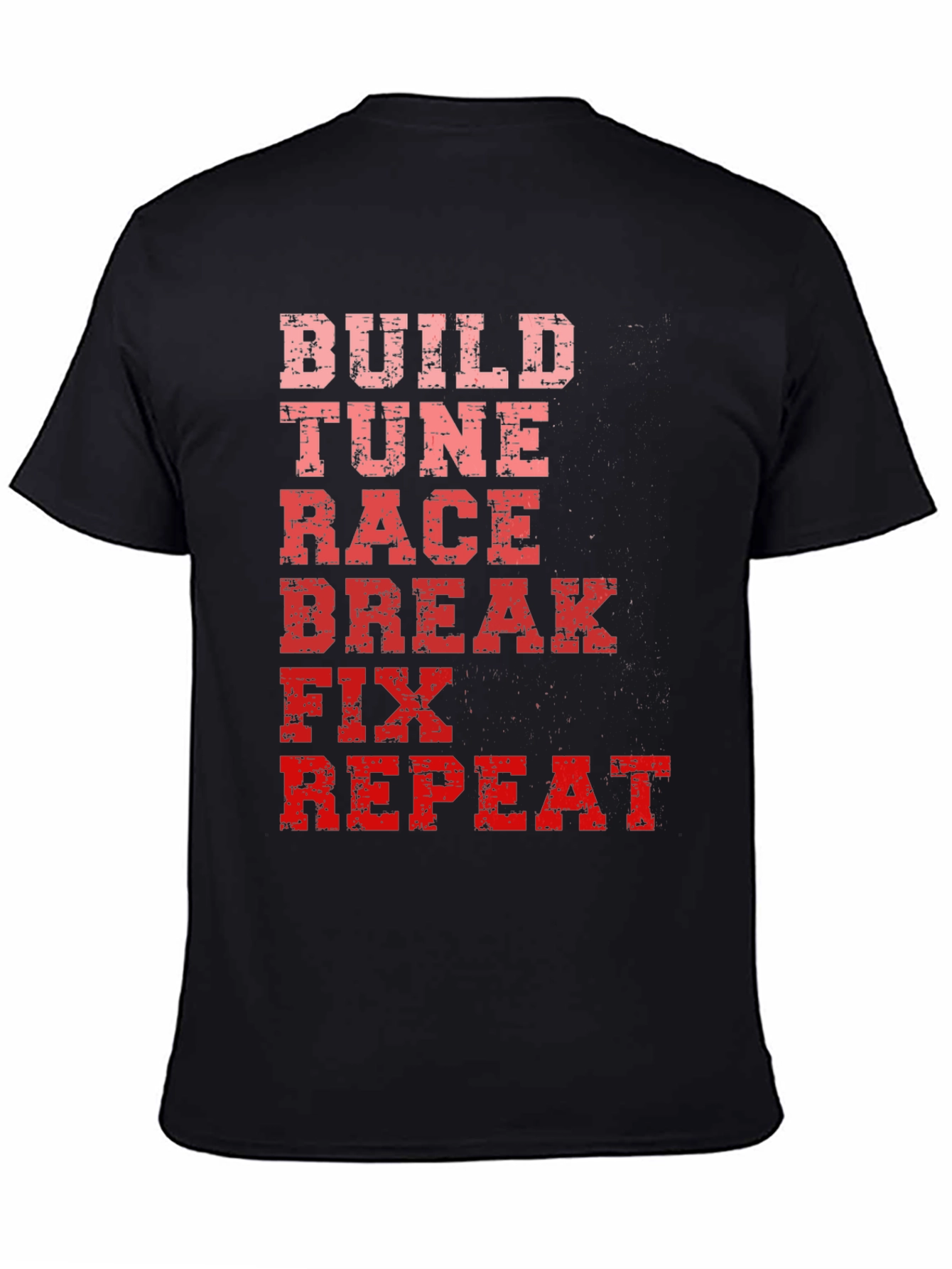 Build Tune Race Car Enthusiast T-Shirt