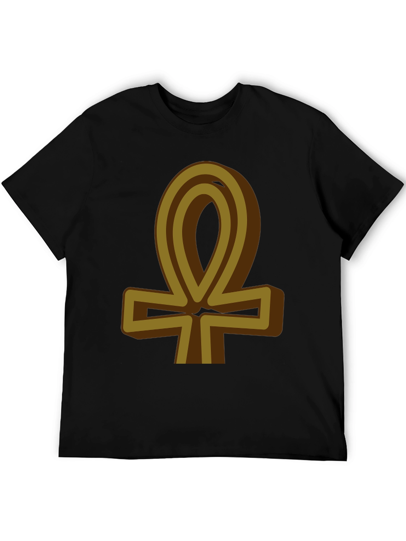 Ankh Graphic Print Tee - Egyptian Symbol