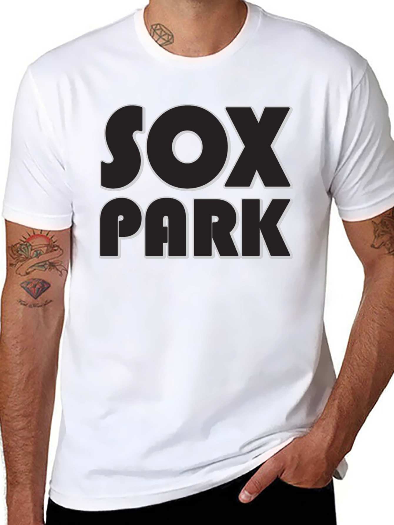 Sox Park Graphic Tee - Baseball Fan Shirt