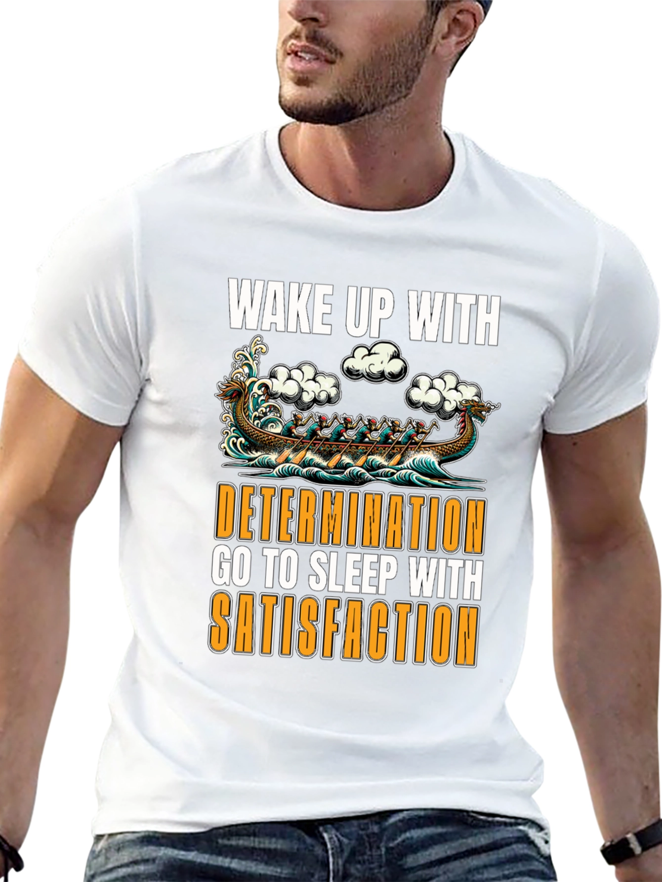 Wake Up With Determination Graphic T-Shirt