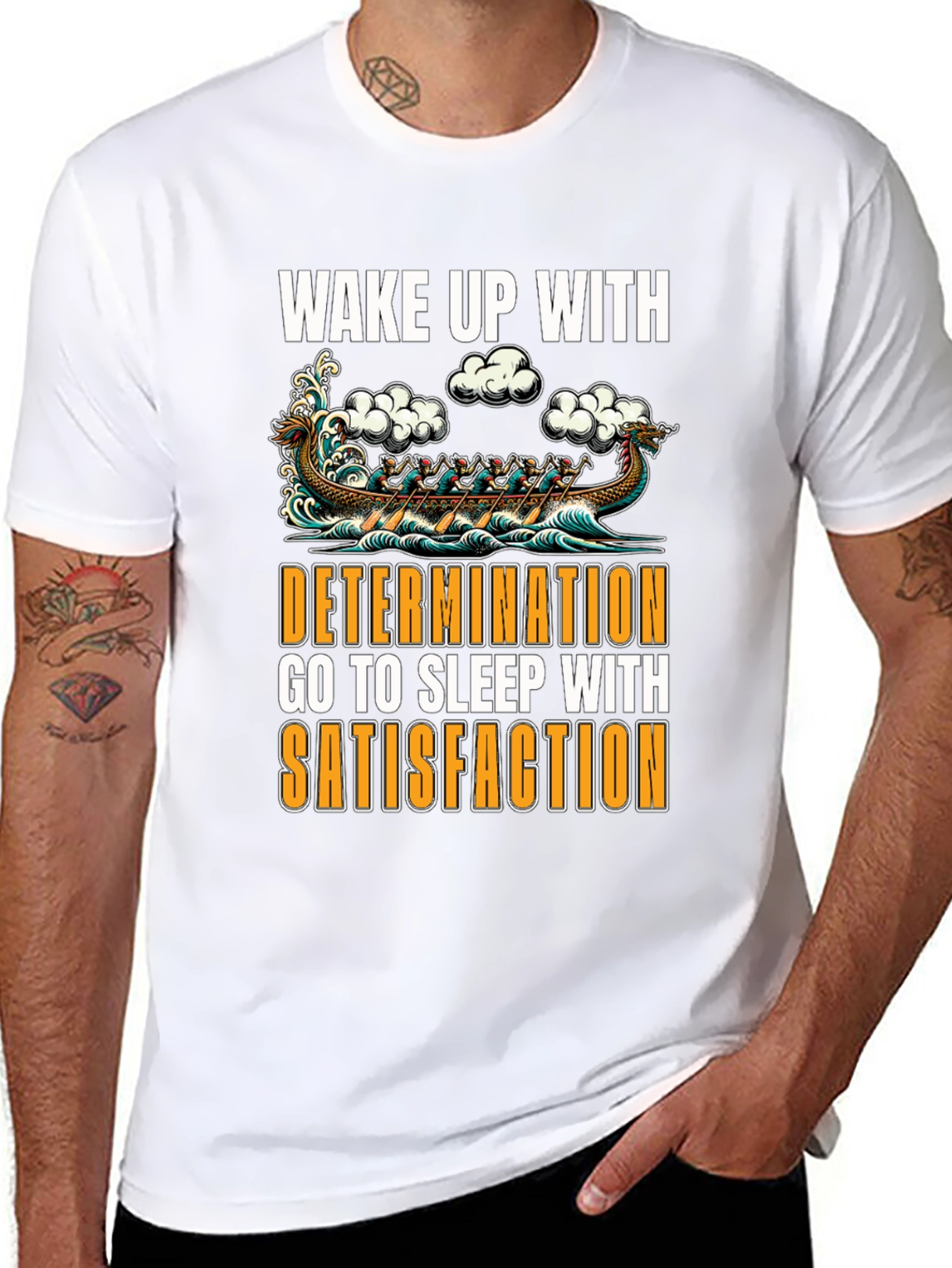 Wake Up With Determination Graphic T-Shirt