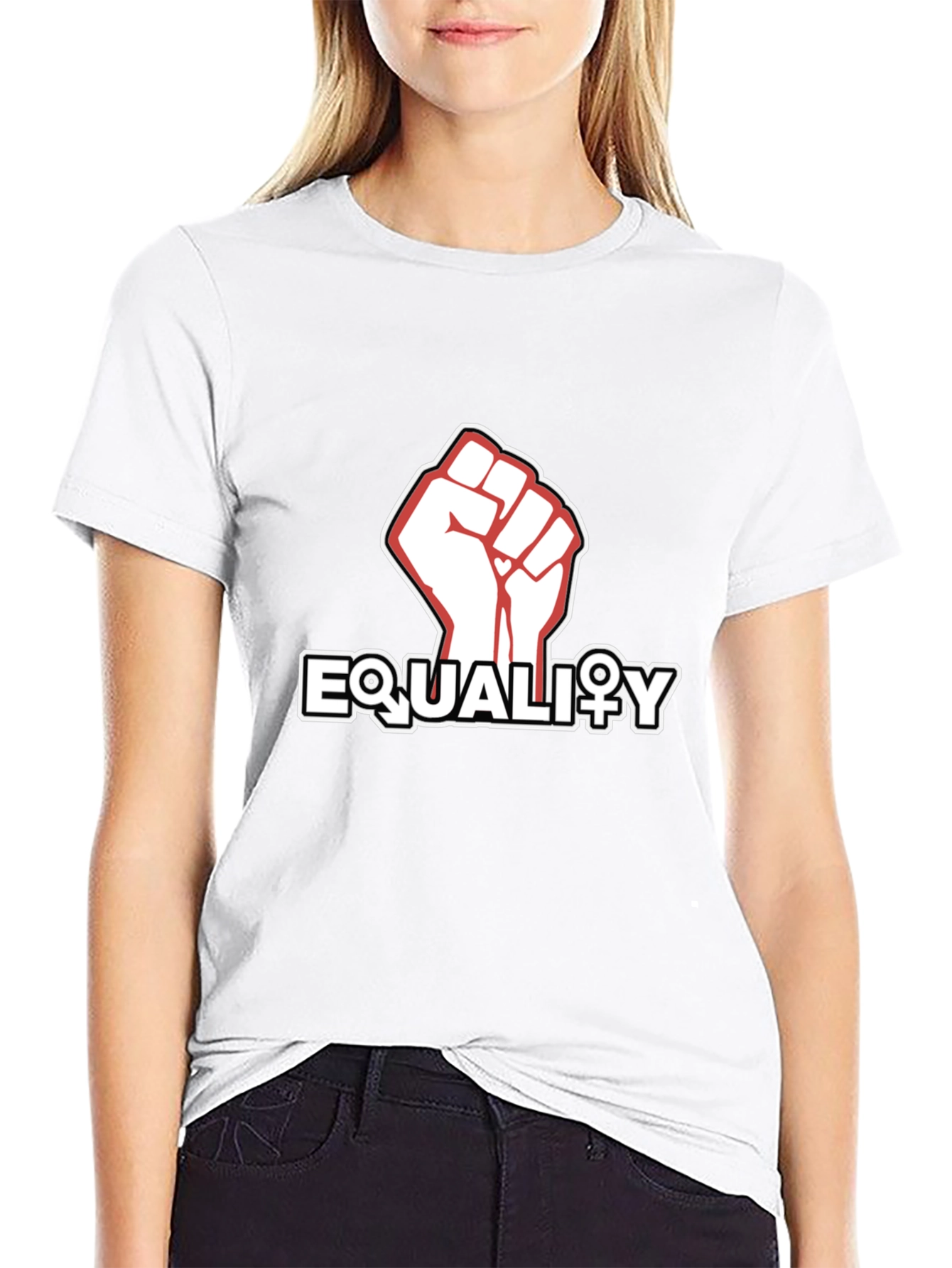 Equality Fist T-Shirt - Stand for Fairness!