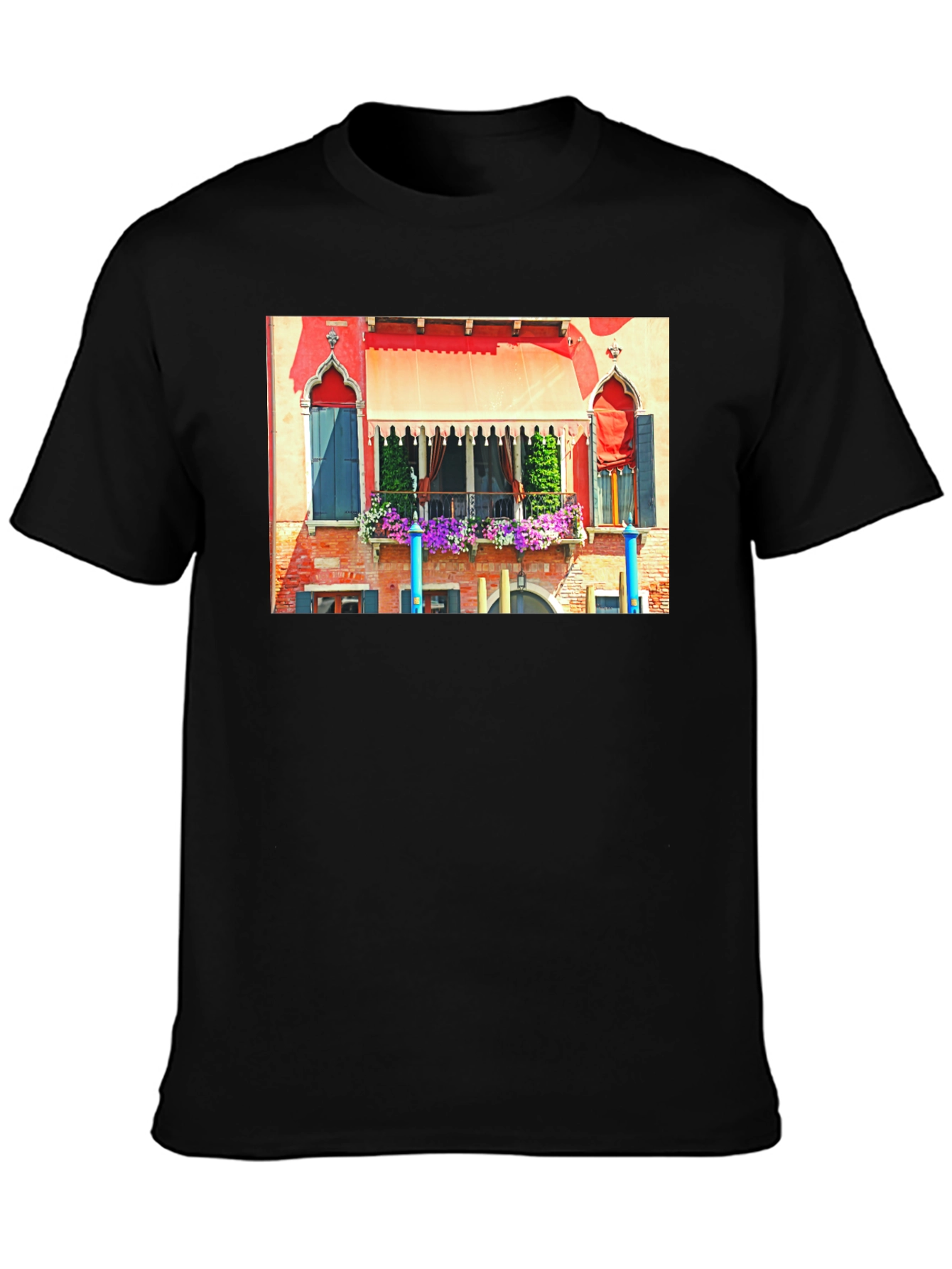 Venice Balcony Art T-Shirt