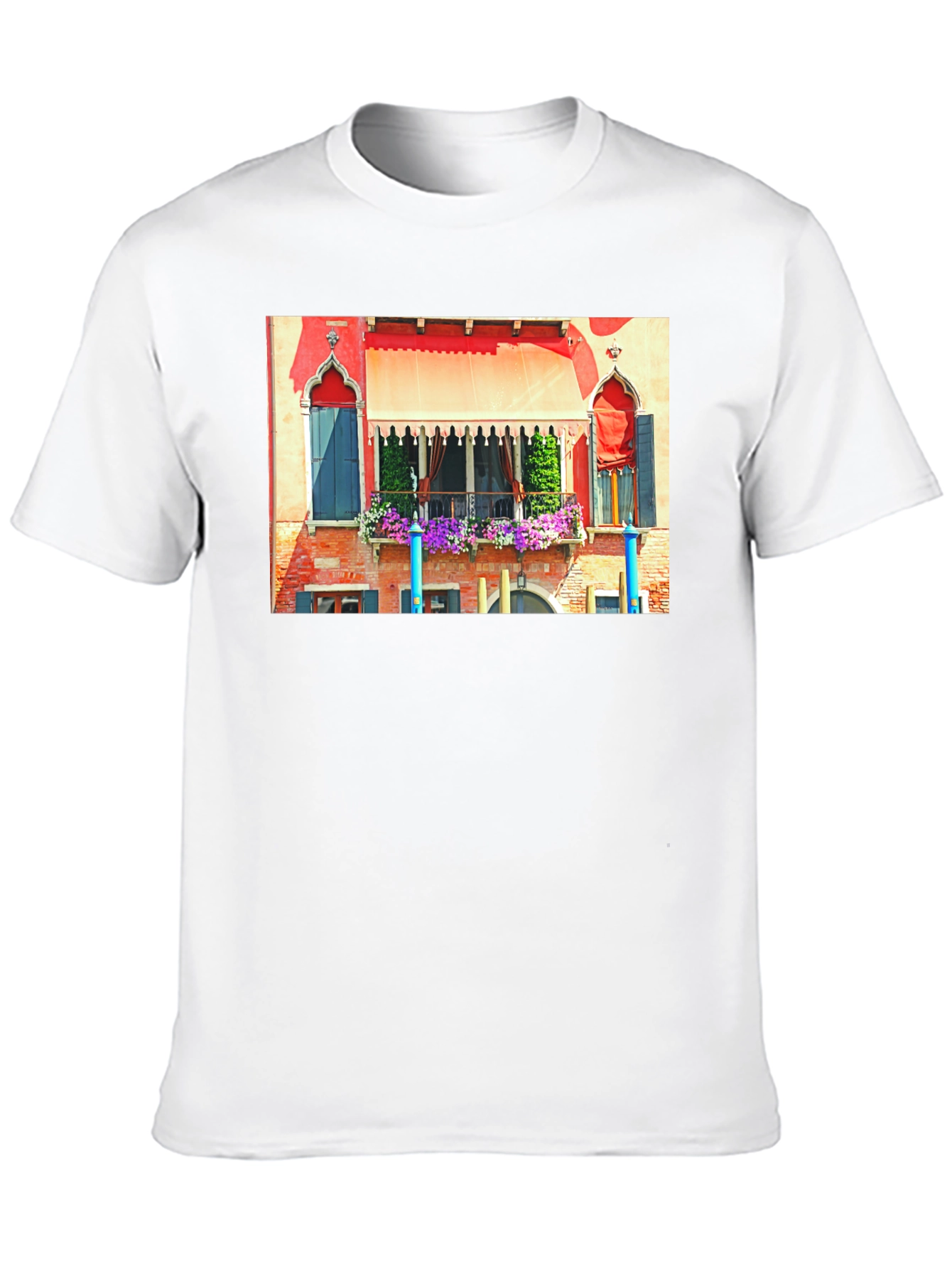 Venice Balcony Art T-Shirt