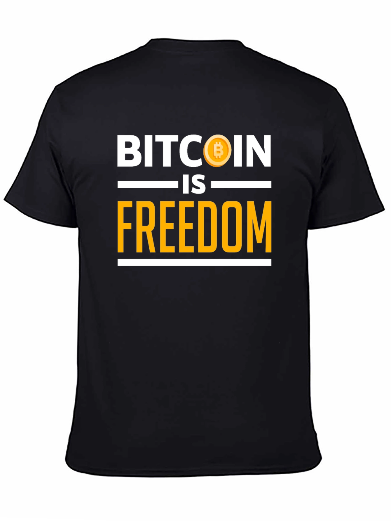 Bitcoin is Freedom Graphic T-Shirt - Crypto Tee
