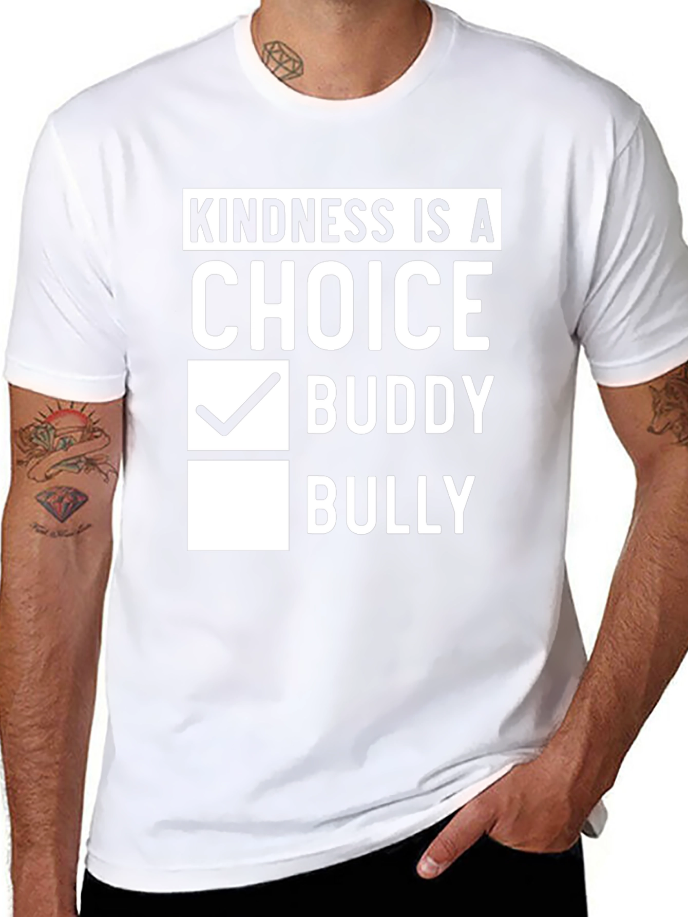Kindness is a Choice T-Shirt - Buddy Not Bully