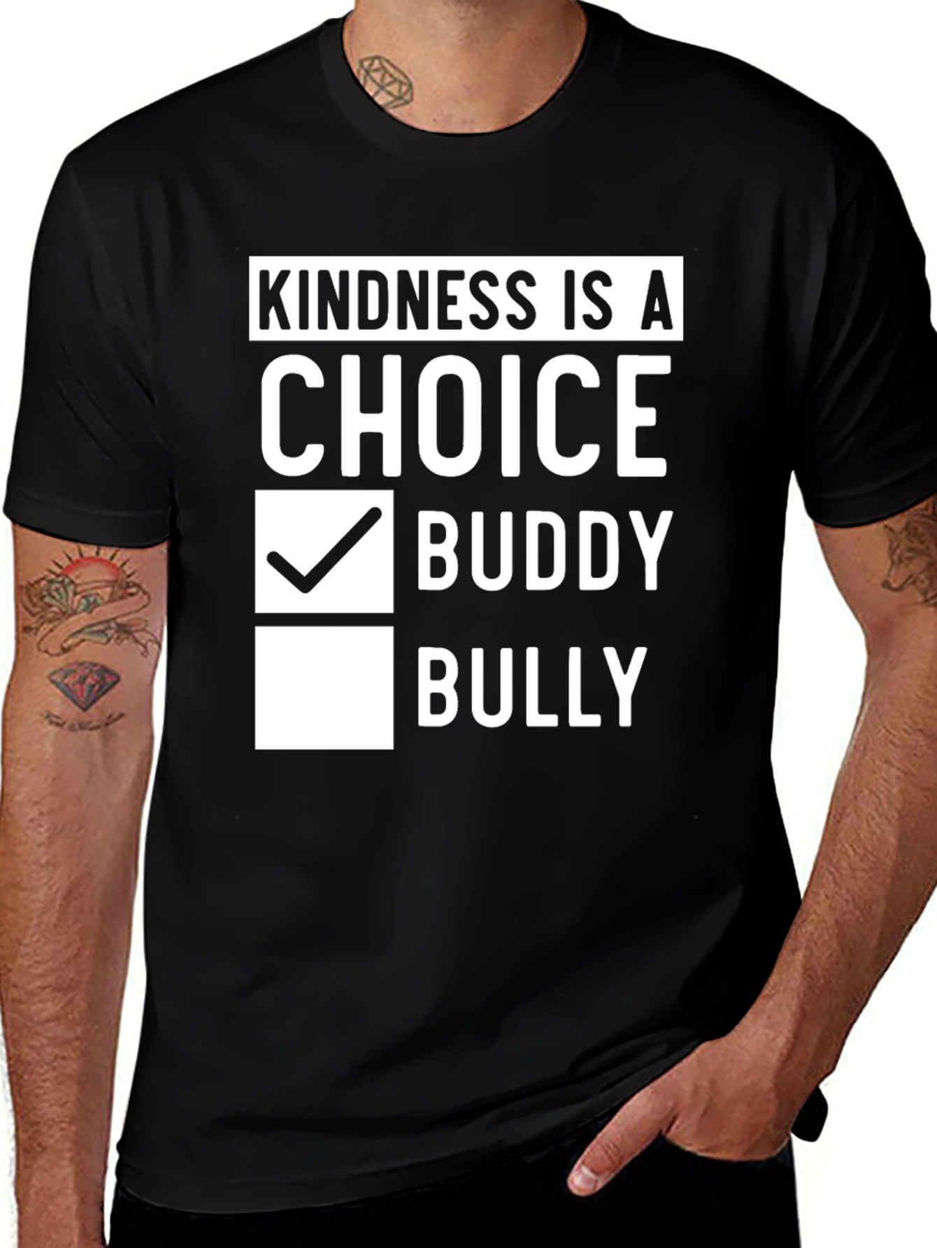 Kindness is a Choice T-Shirt - Buddy Not Bully