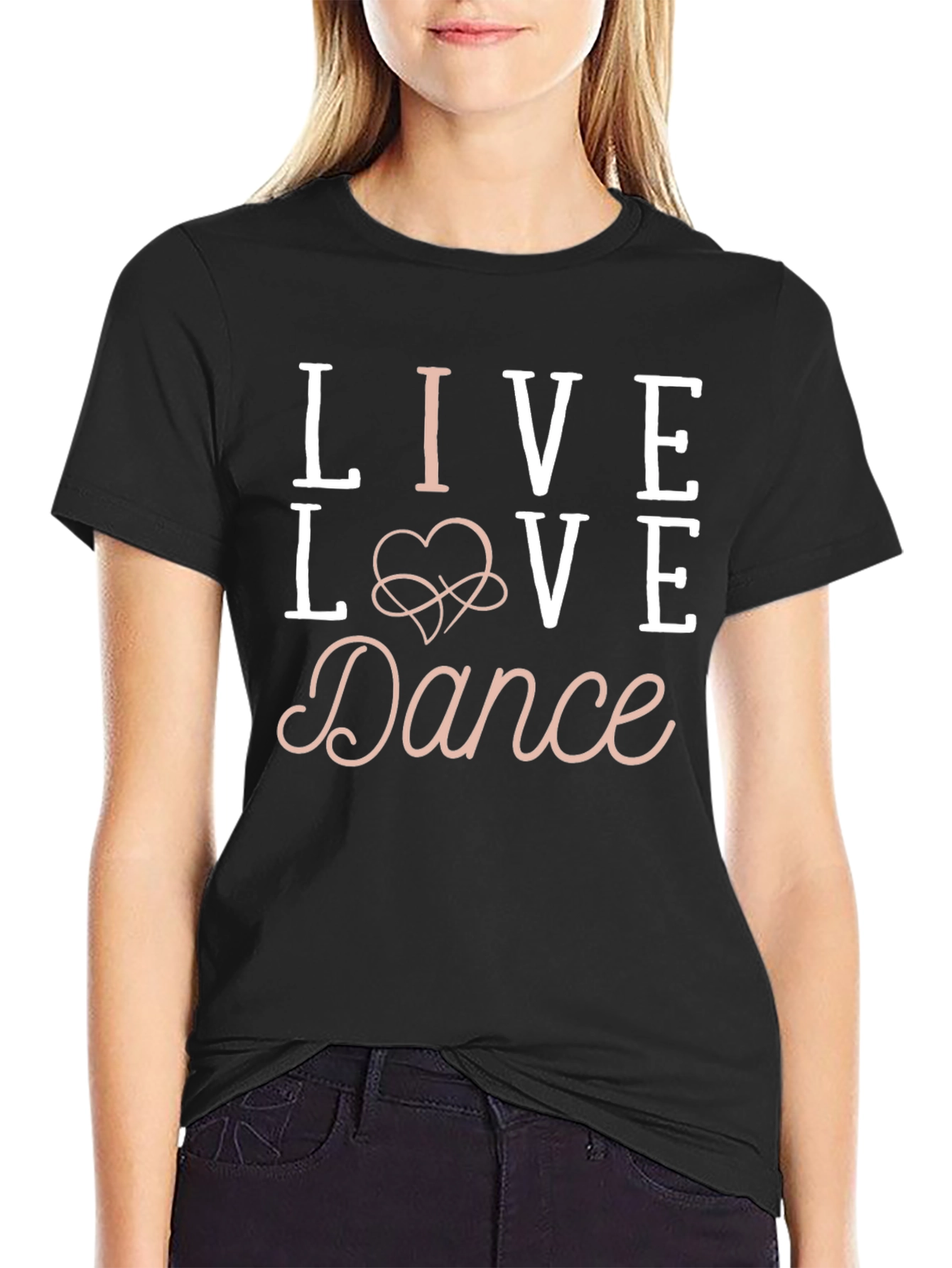 Live Love Dance Graphic T-Shirt