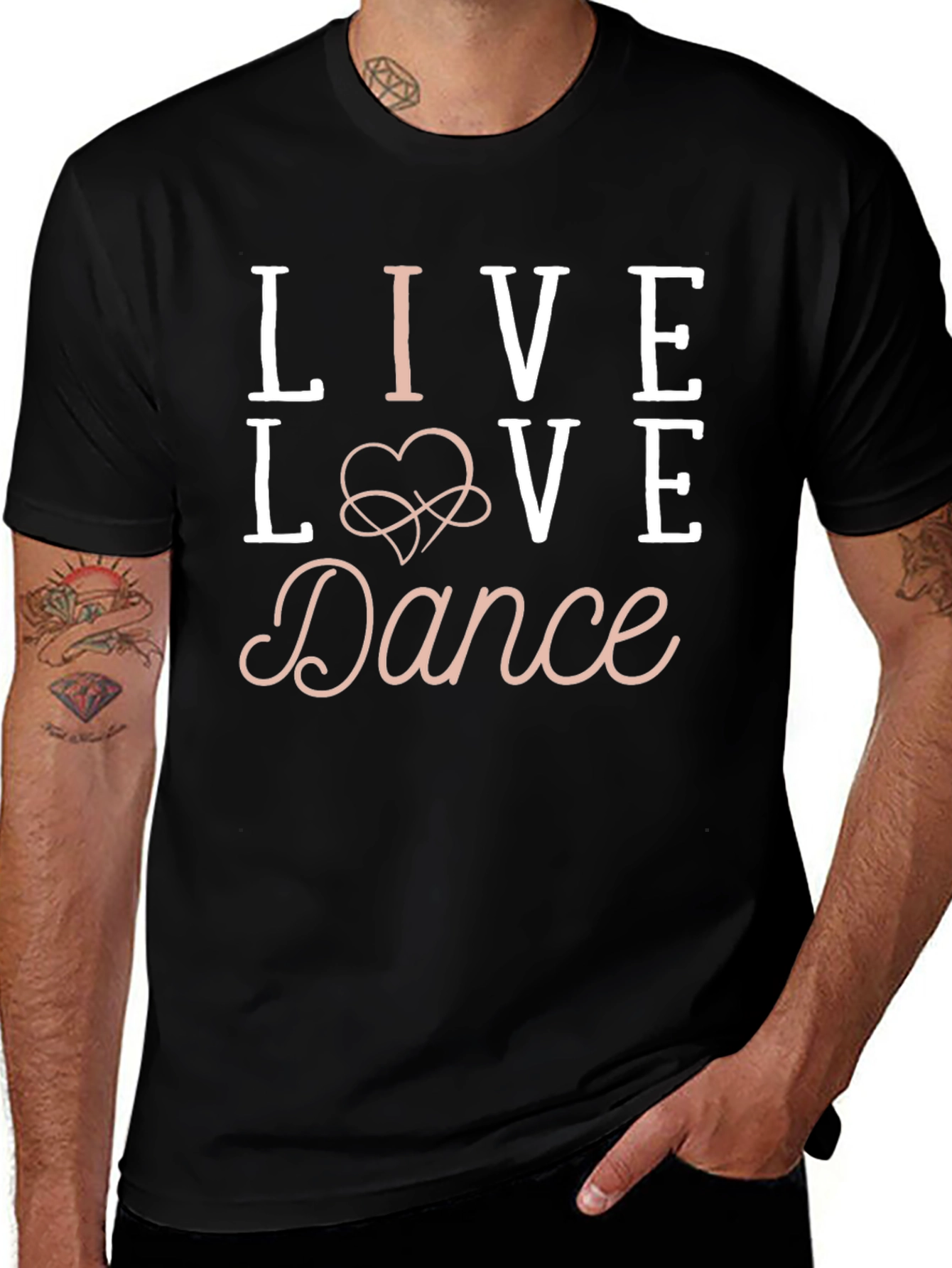 Live Love Dance Graphic T-Shirt