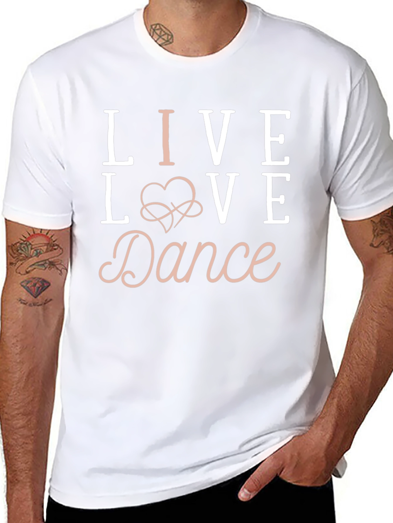 Live Love Dance Graphic T-Shirt