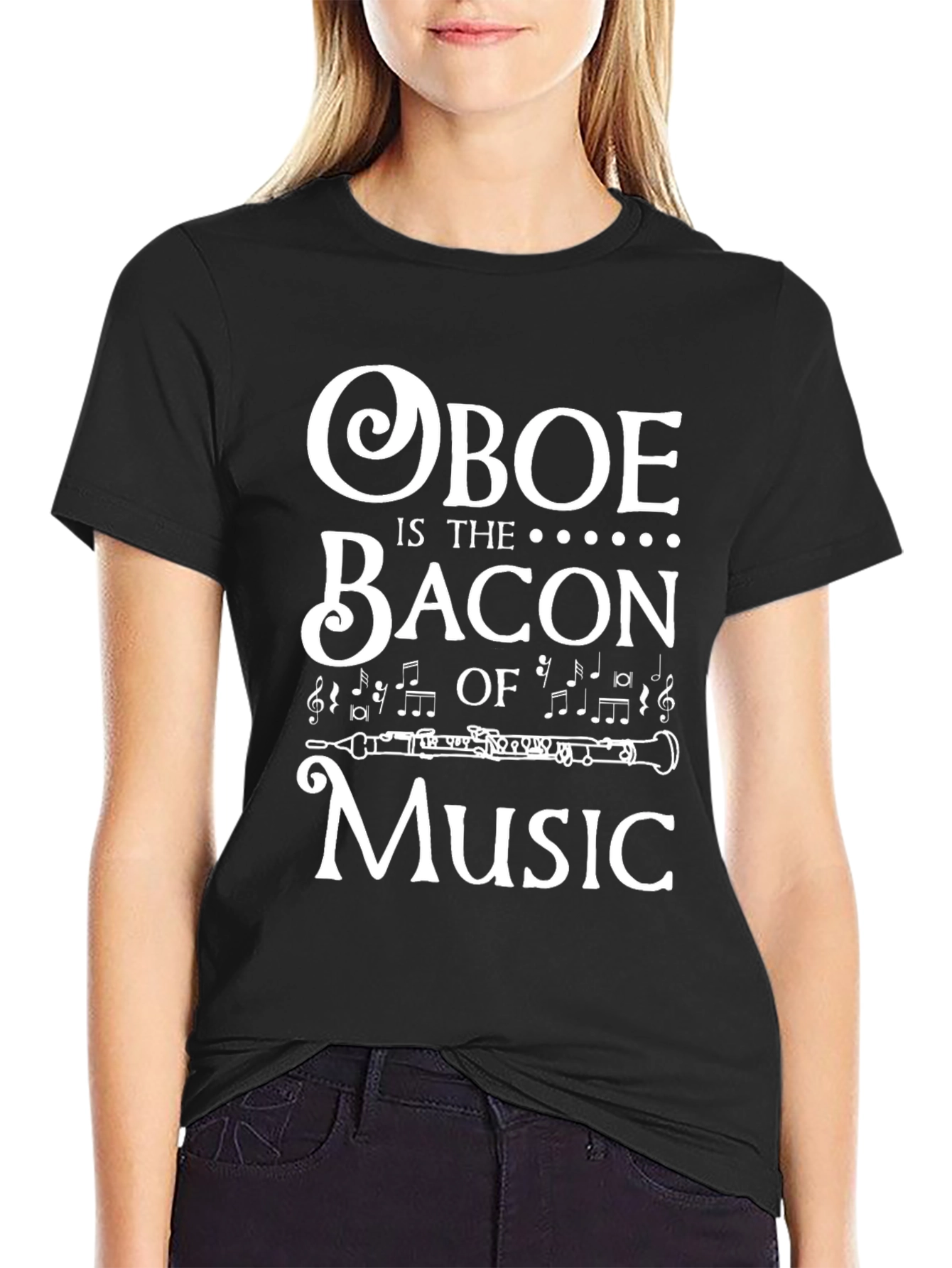 Oboe is the Bacon of Music T-Shirt