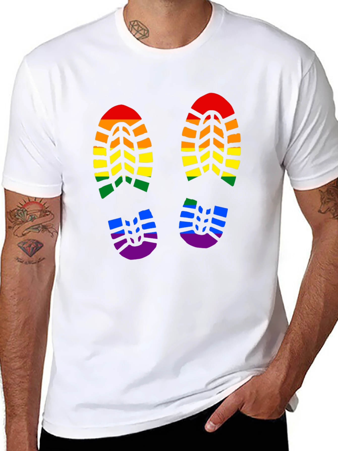 Pride Footprint T-Shirt
