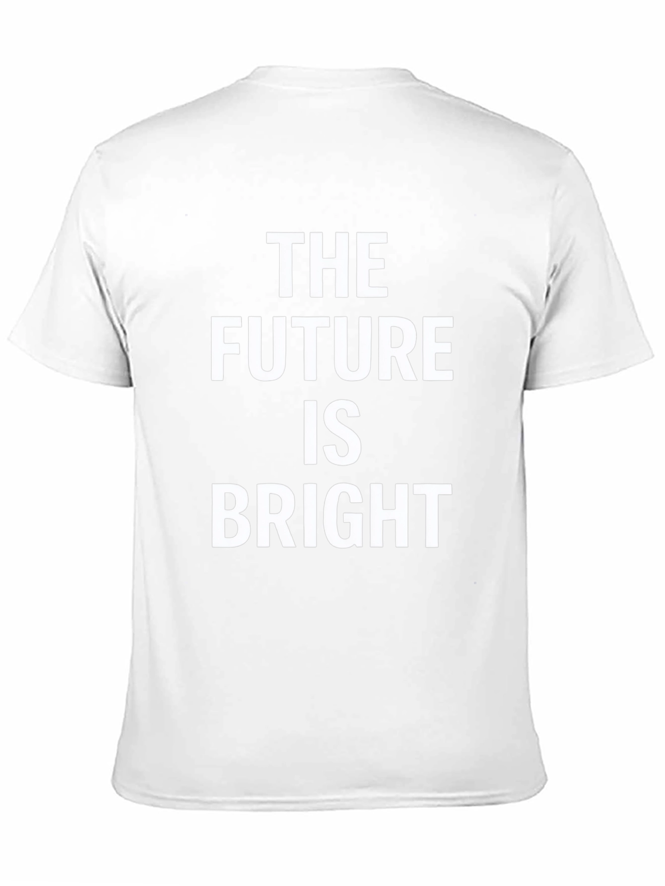 The Future Is Bright Graphic Tee - Black T-Shirt