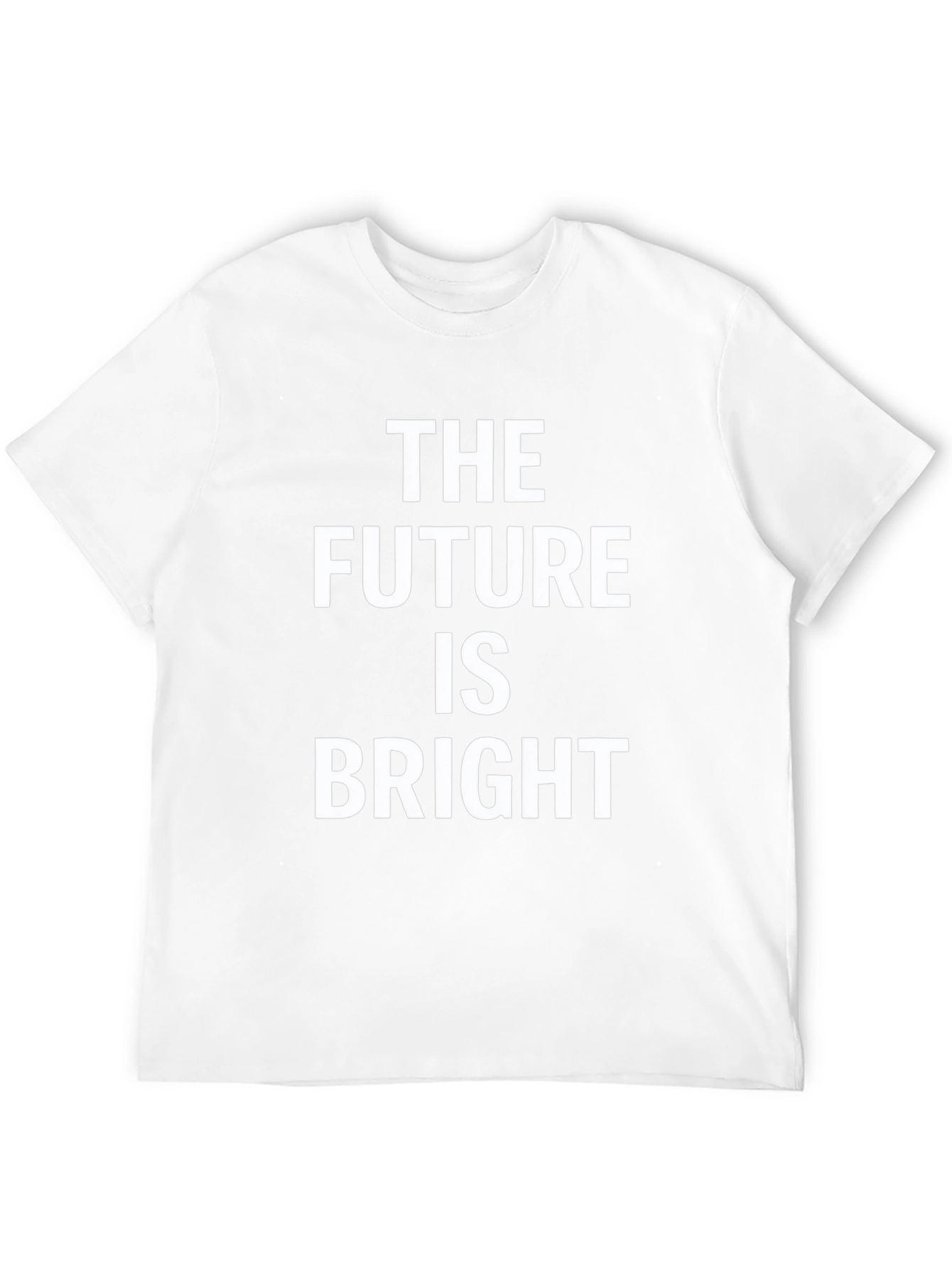 The Future Is Bright Graphic Tee - Black T-Shirt