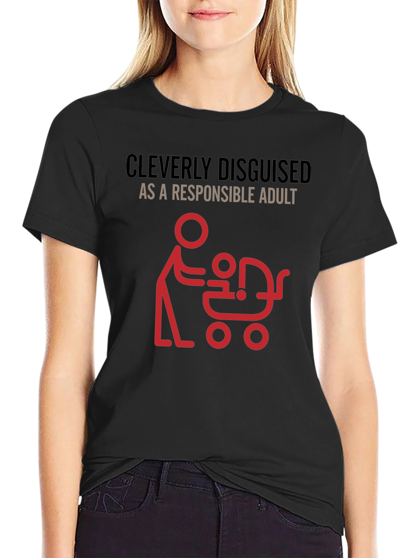 Cleverly Disguised Dad Graphic T-Shirt