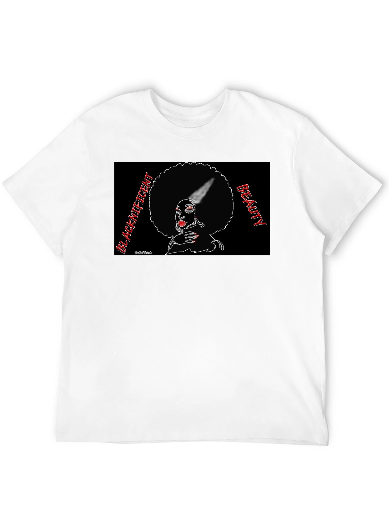 Blacknificent Beauty Graphic T-Shirt